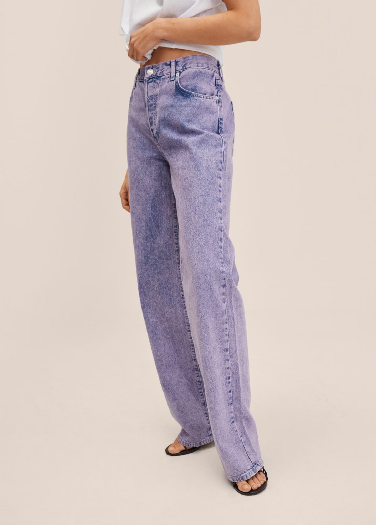 MANGO Jeans 'Tivoli' lila - Pled.ro