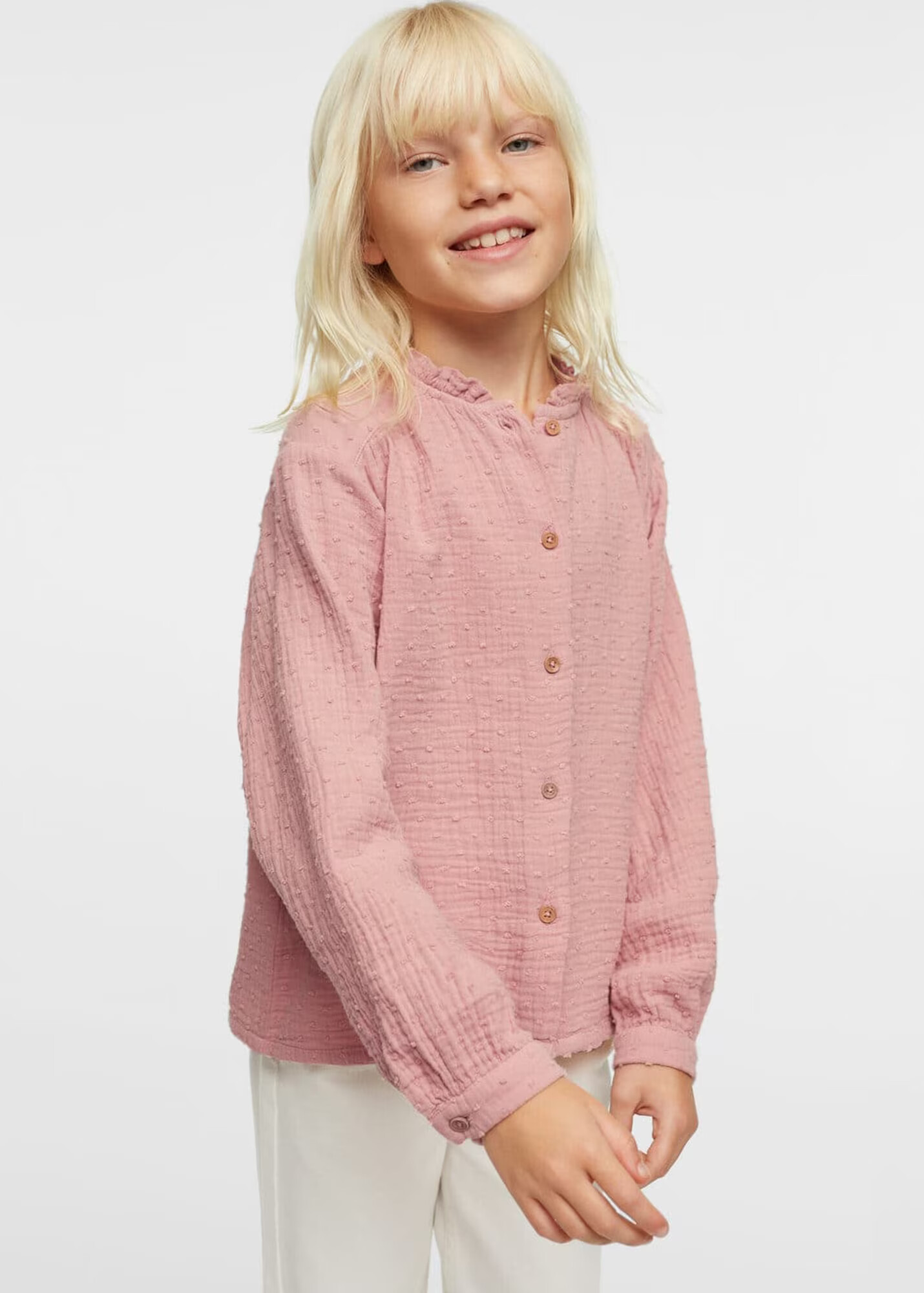 MANGO KIDS Bluză 'Andes' roz - Pled.ro