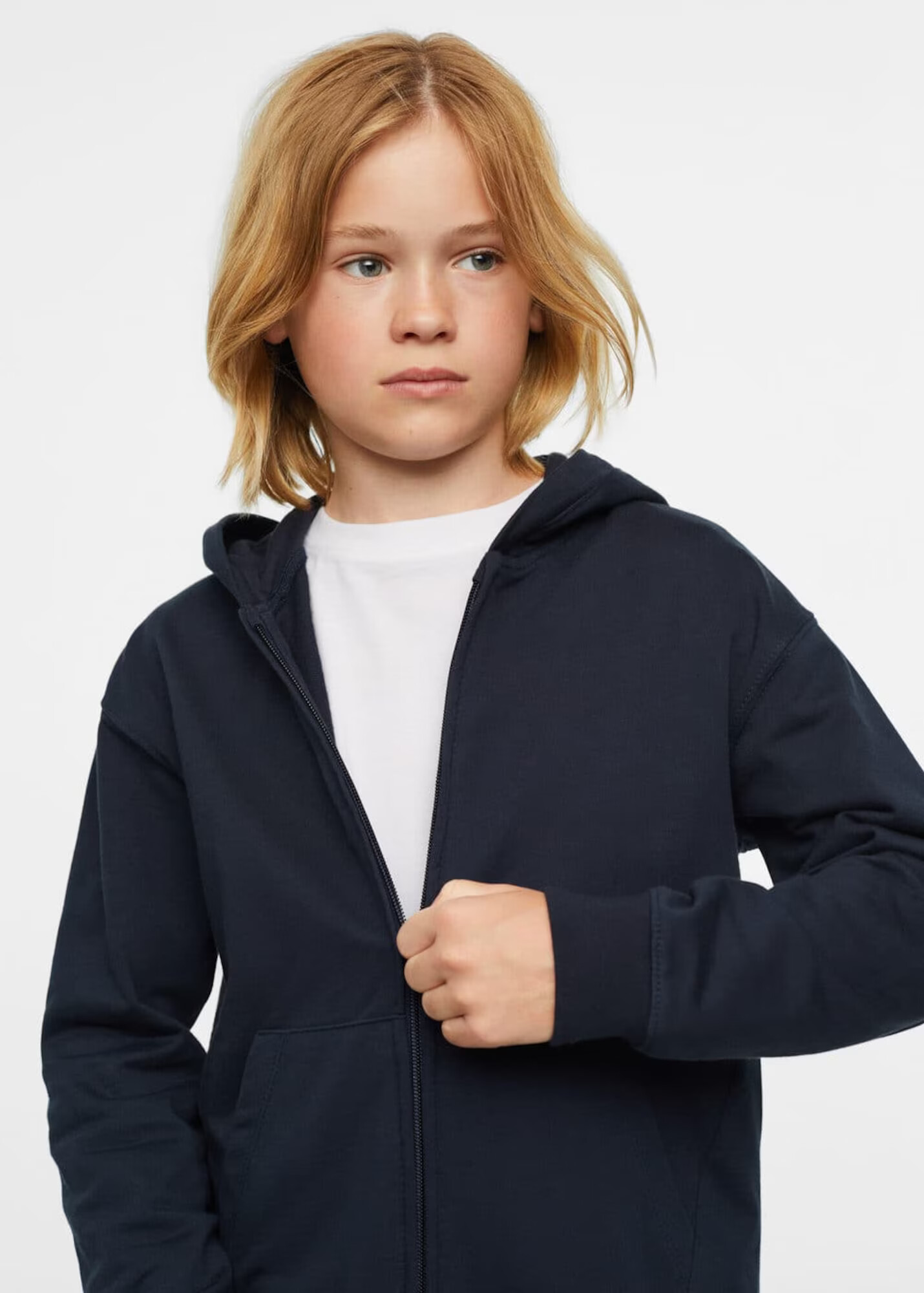 MANGO KIDS Hanorac 'Francia' bleumarin - Pled.ro