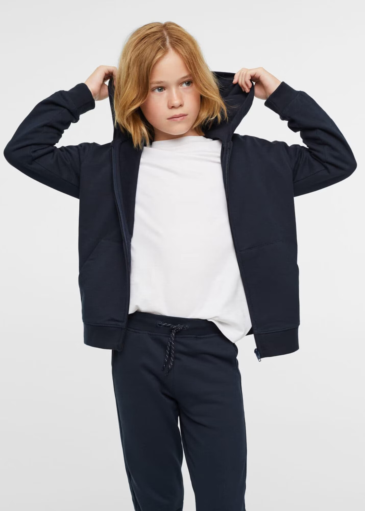 MANGO KIDS Hanorac 'Francia' bleumarin - Pled.ro