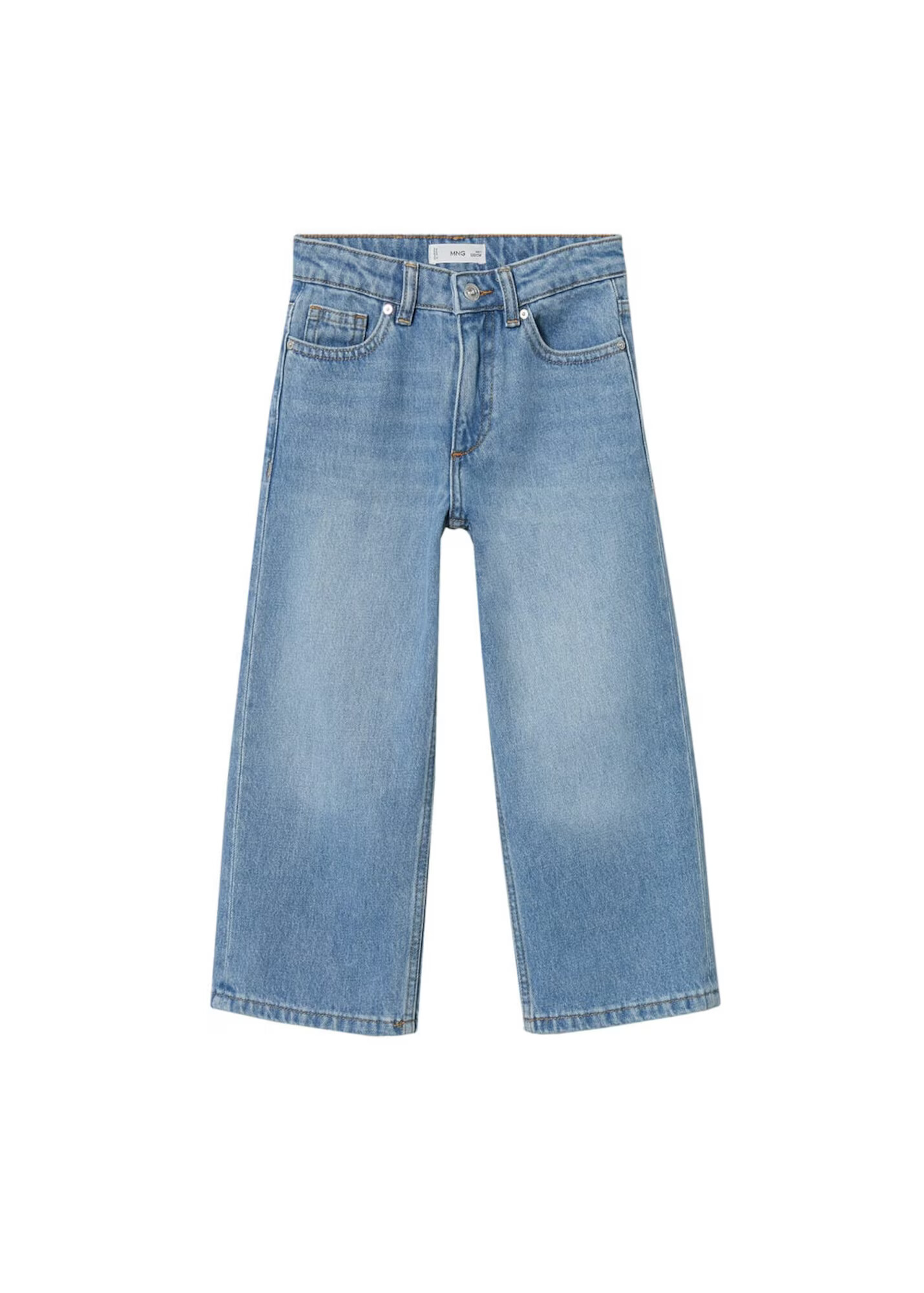 MANGO KIDS Jeans albastru denim - Pled.ro