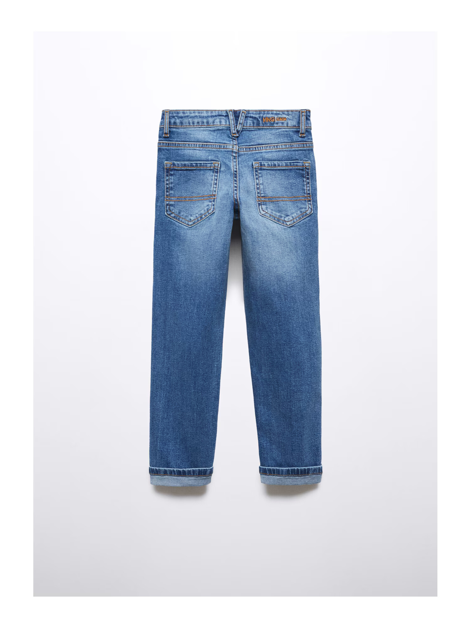 MANGO KIDS Jeans albastru denim - Pled.ro