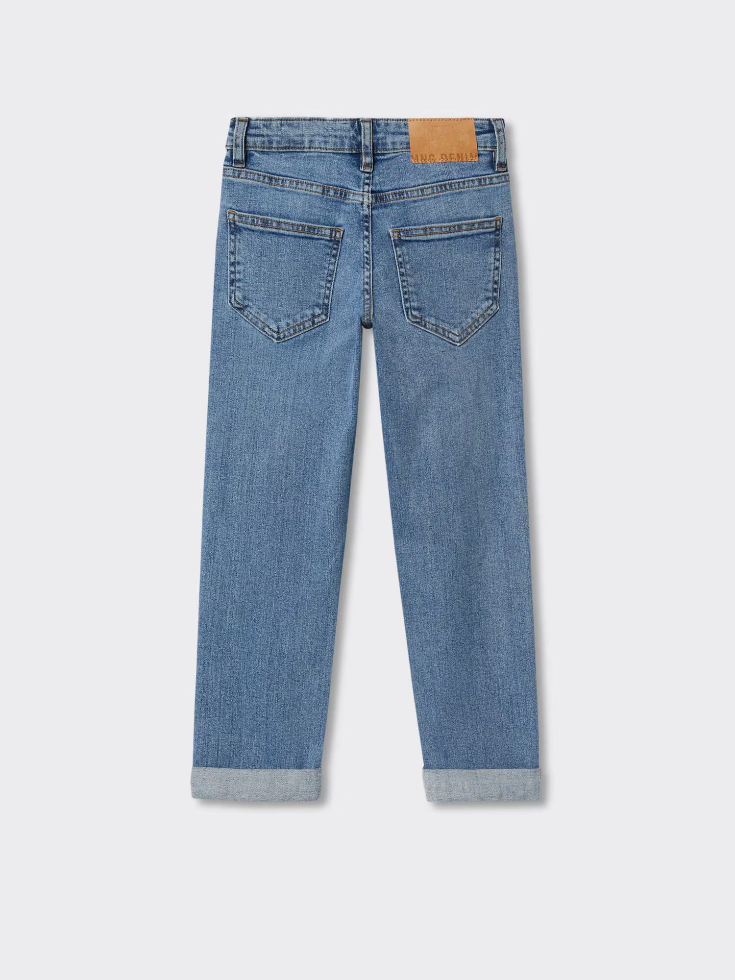 MANGO KIDS Jeans albastru denim - Pled.ro