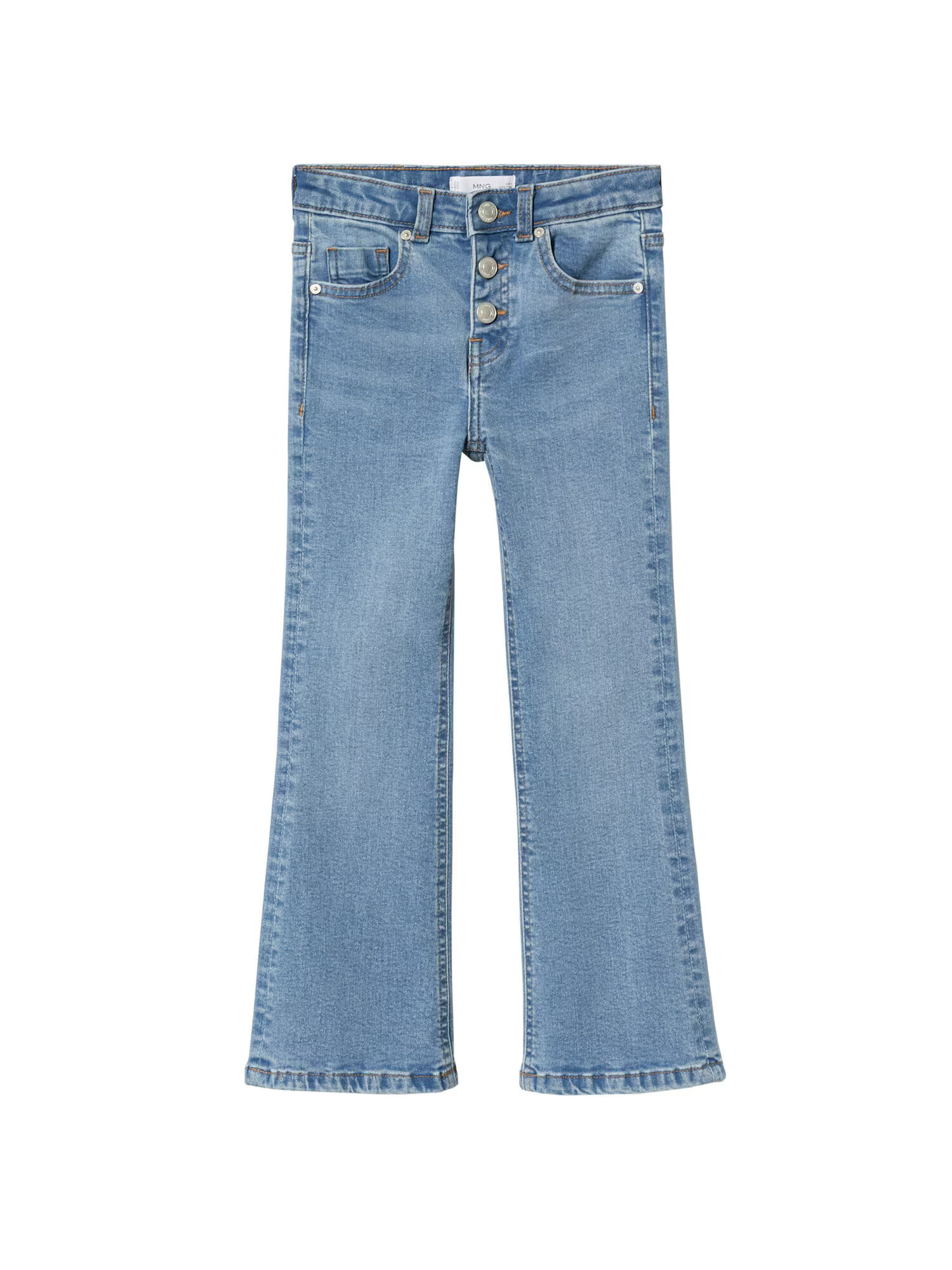 MANGO KIDS Jeans albastru denim - Pled.ro