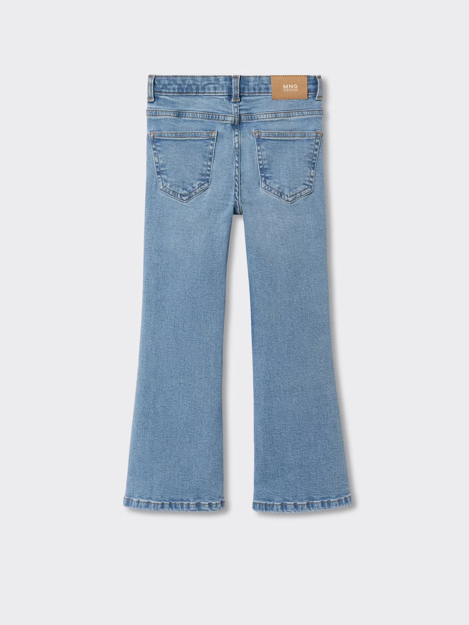 MANGO KIDS Jeans albastru denim - Pled.ro