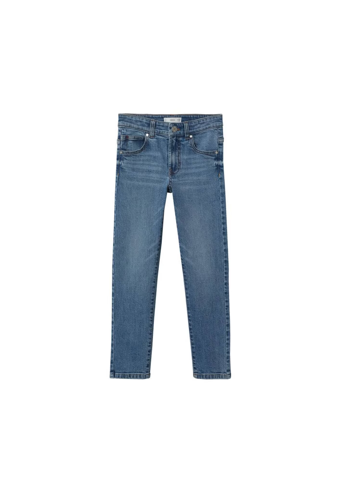 MANGO KIDS Jeans albastru denim / maro - Pled.ro