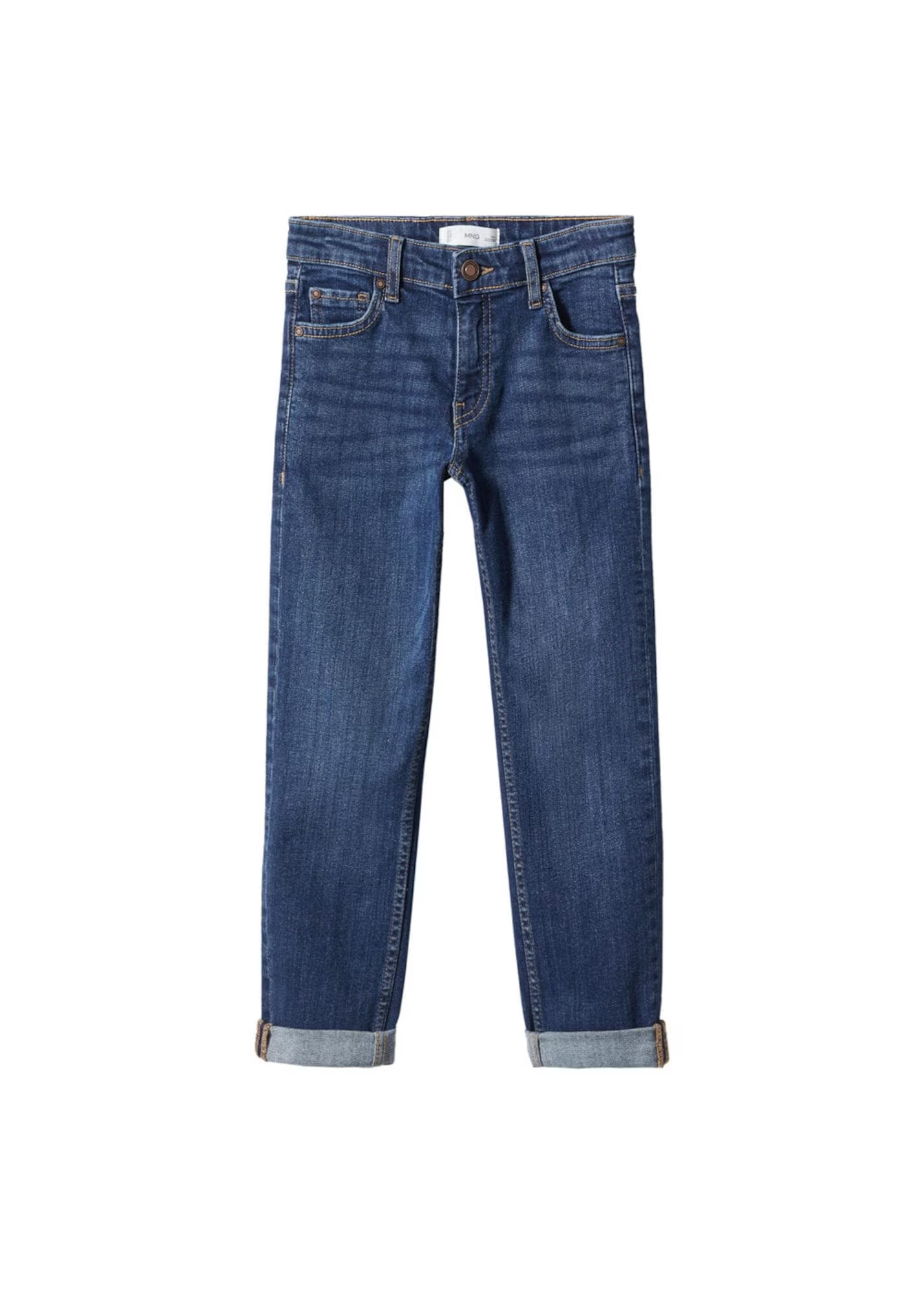 MANGO KIDS Jeans albastru închis - Pled.ro