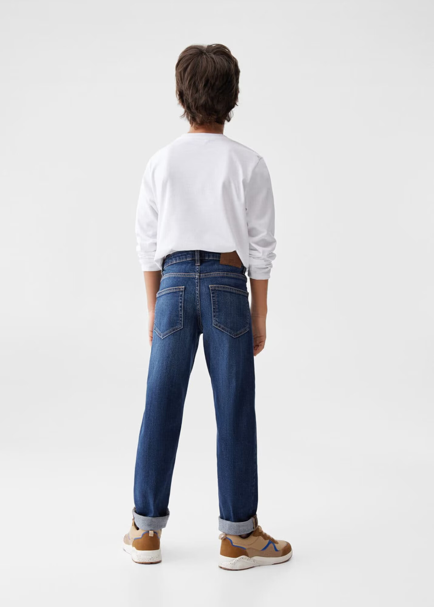 MANGO KIDS Jeans albastru închis - Pled.ro