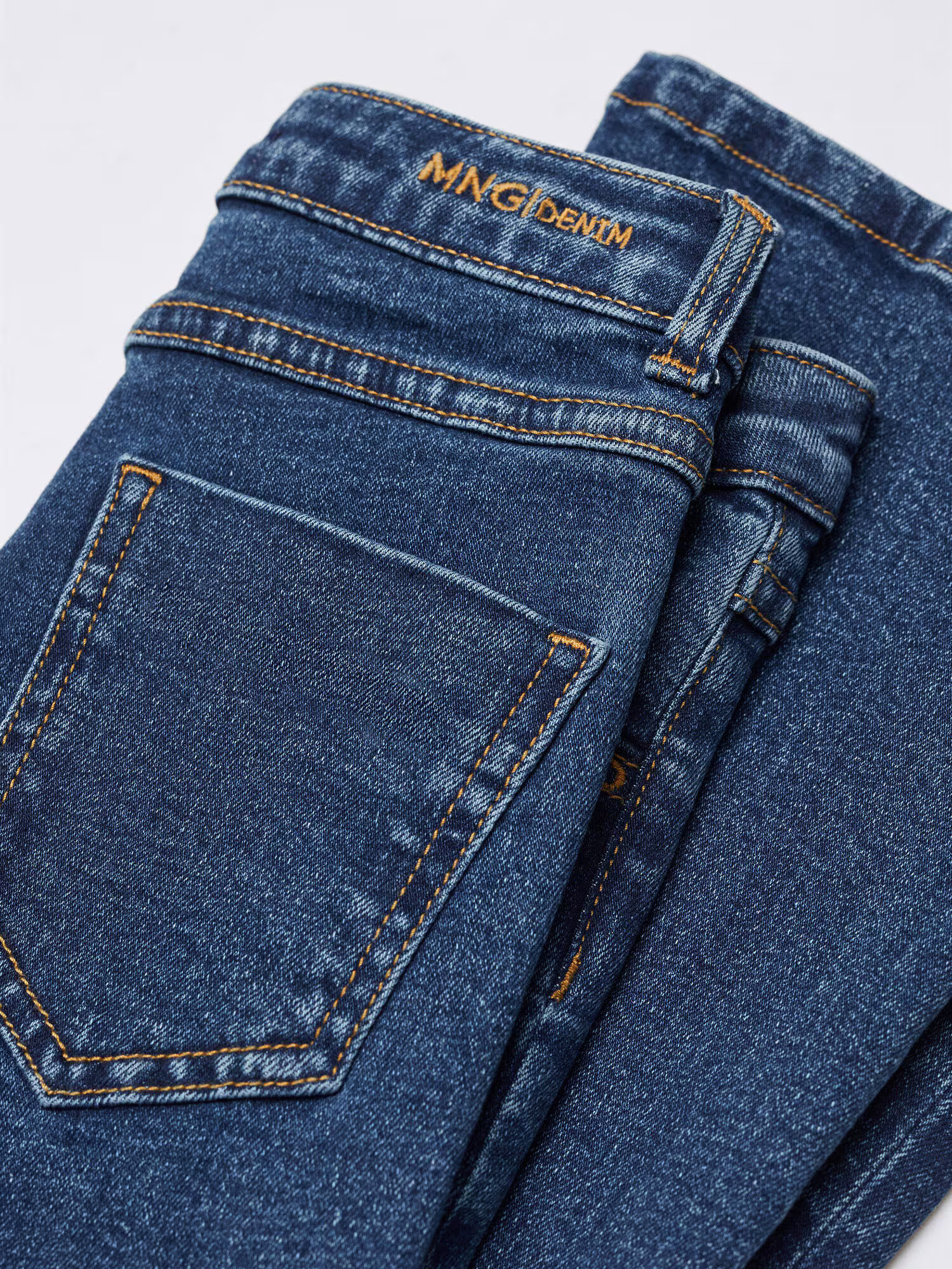 MANGO KIDS Jeans albastru închis - Pled.ro