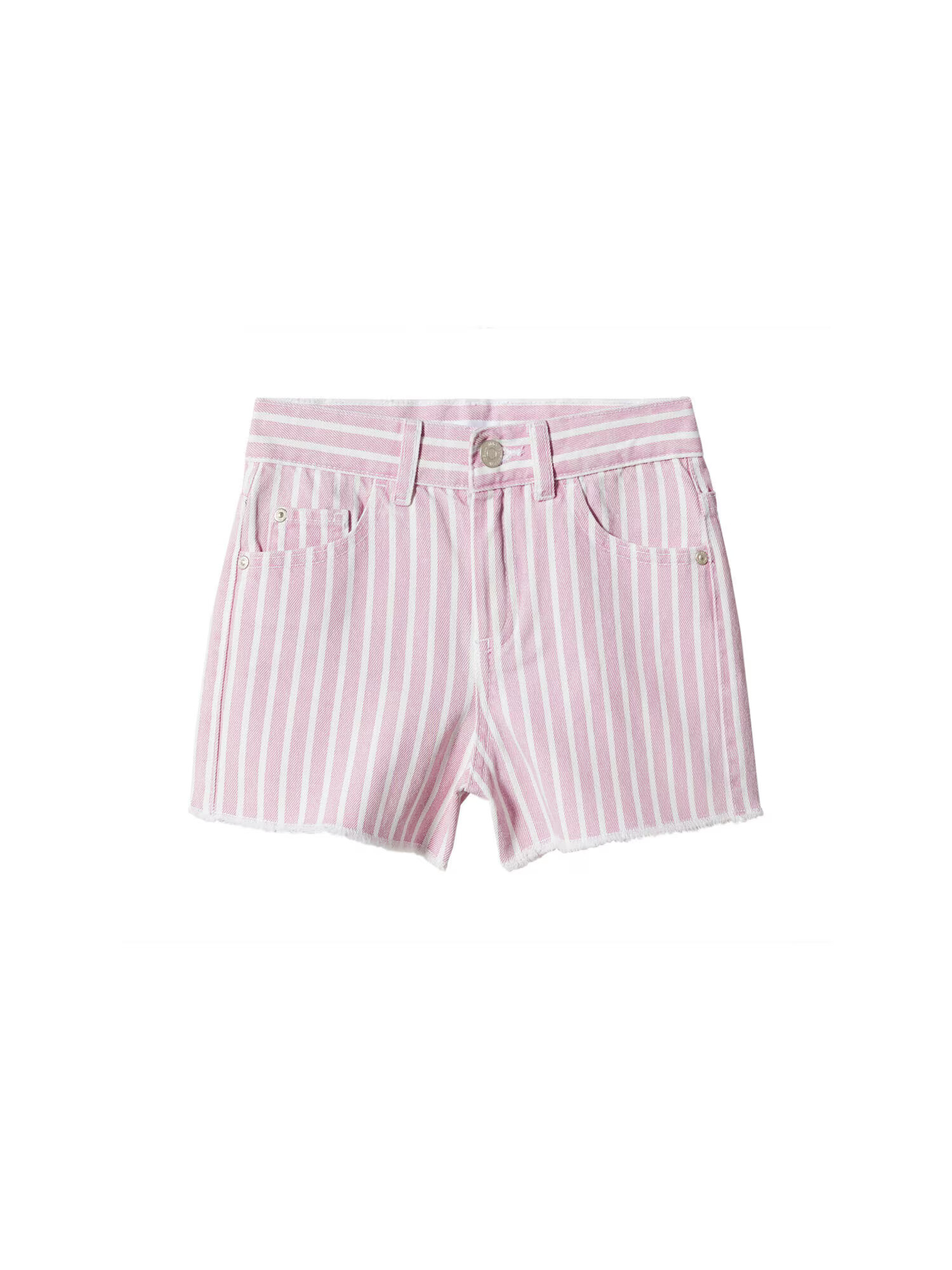 MANGO KIDS Jeans 'Betty' roz / alb - Pled.ro