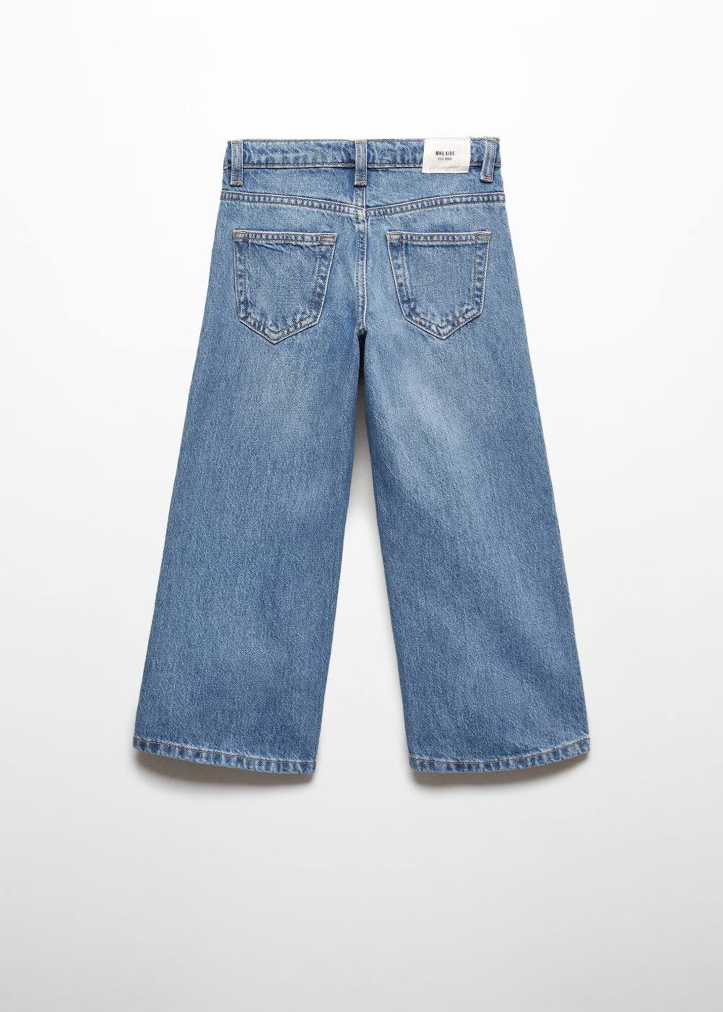 MANGO KIDS Jeans 'Culotte6' albastru cobalt - Pled.ro