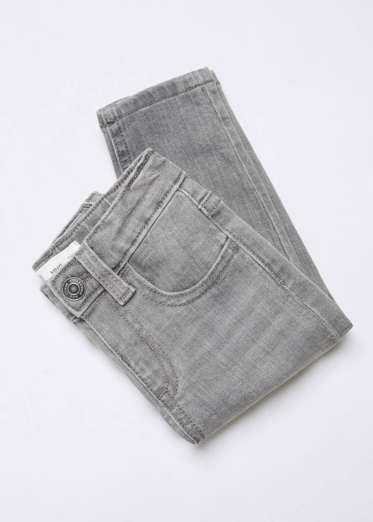 MANGO KIDS Jeans 'DIEGO' gri denim - Pled.ro