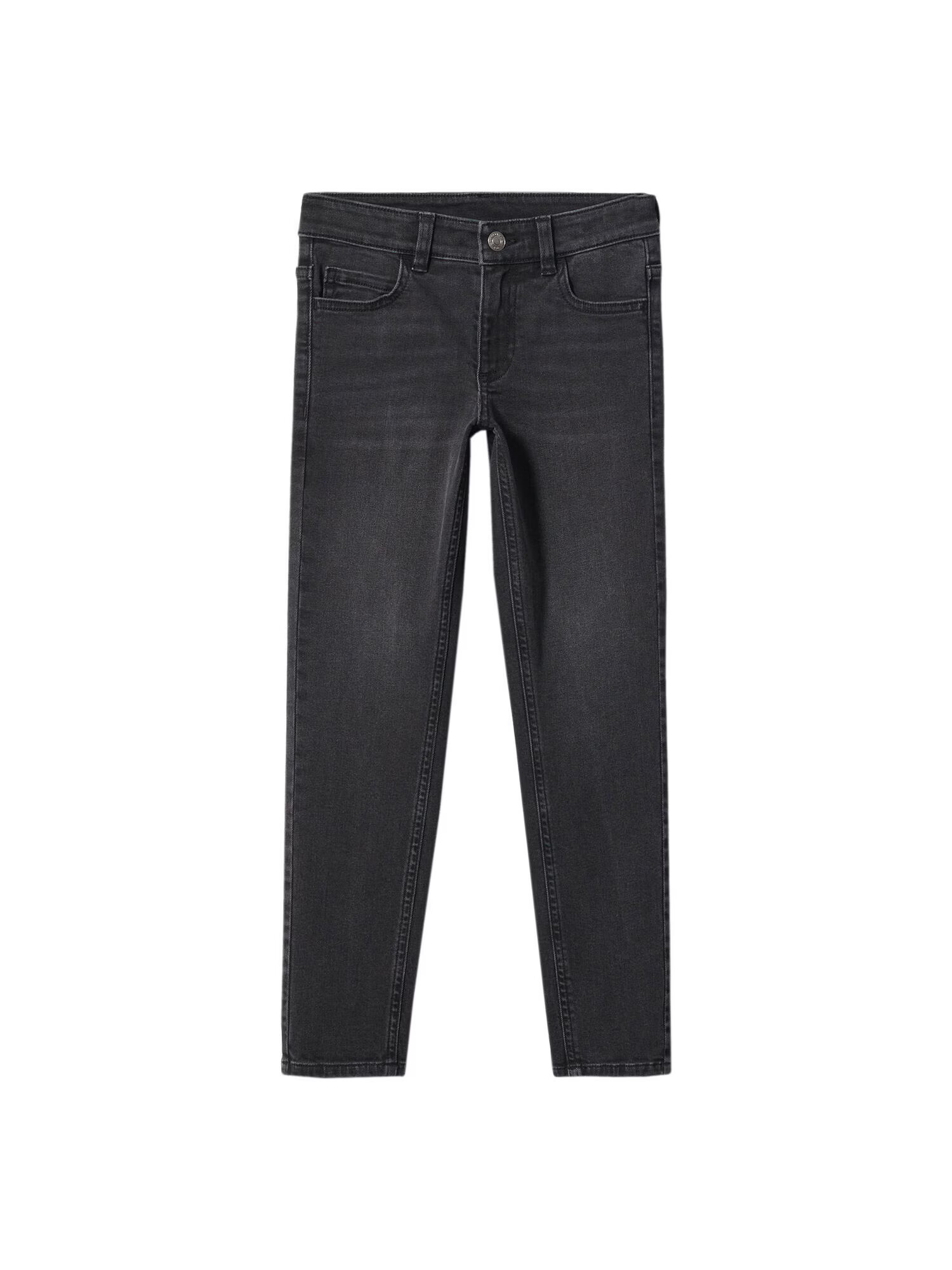 MANGO KIDS Jeans gri metalic - Pled.ro