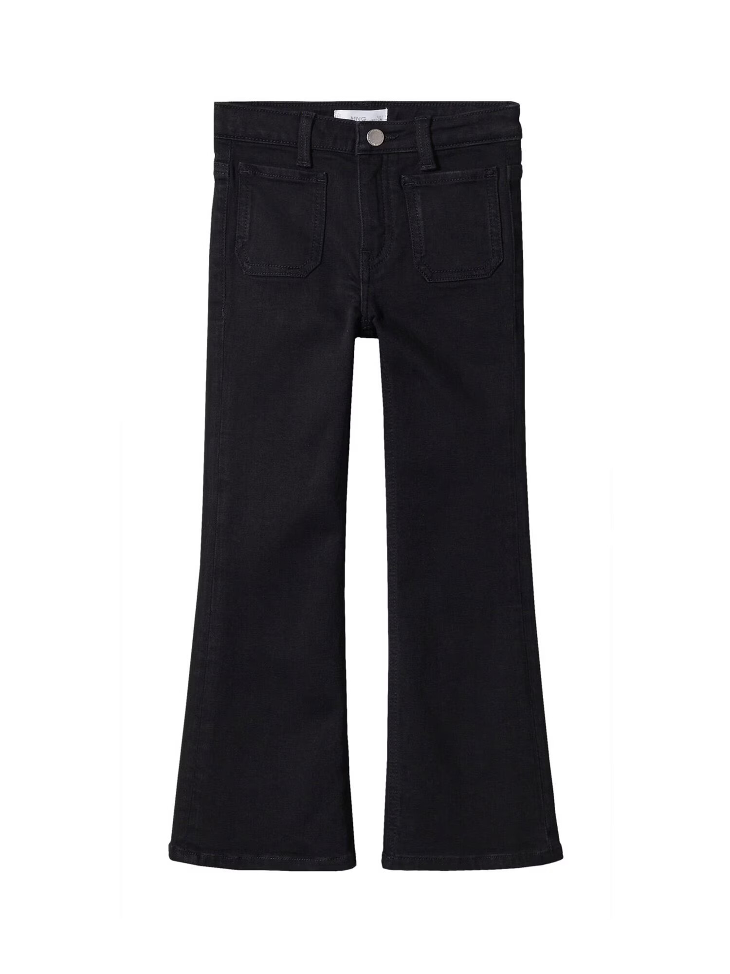 MANGO KIDS Jeans gri metalic - Pled.ro