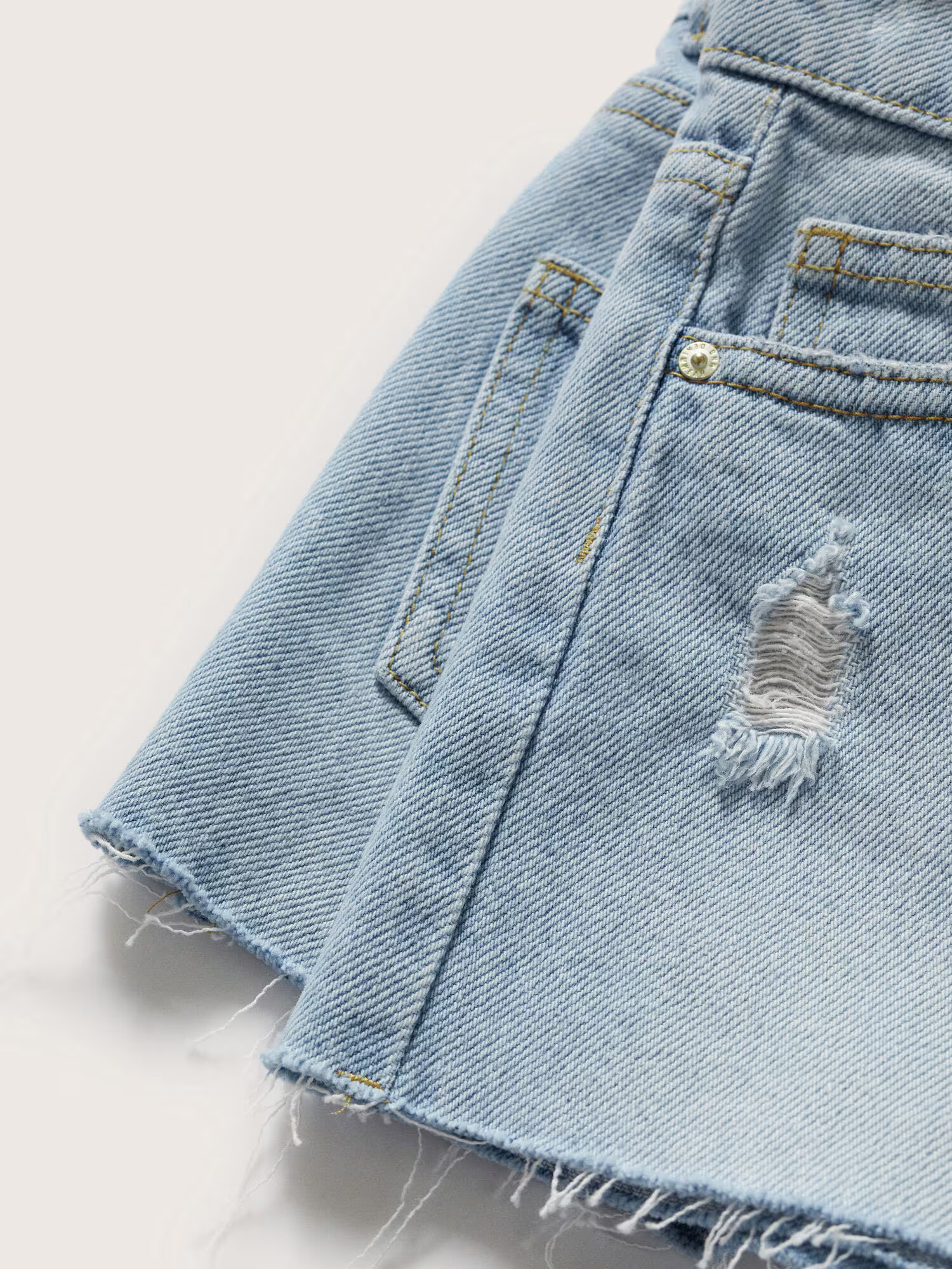 MANGO KIDS Jeans 'ISA' albastru deschis - Pled.ro