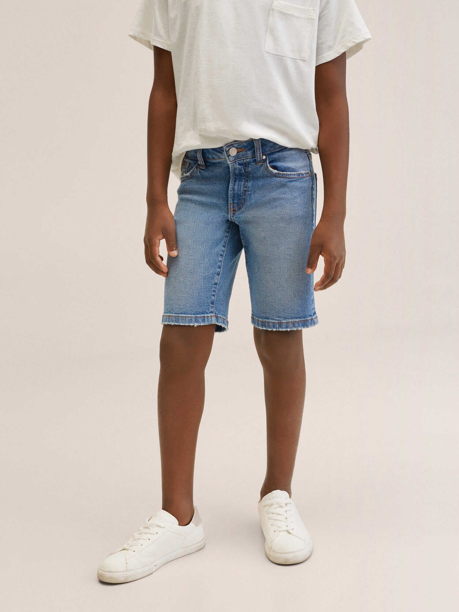 MANGO KIDS Jeans 'John' albastru denim - Pled.ro