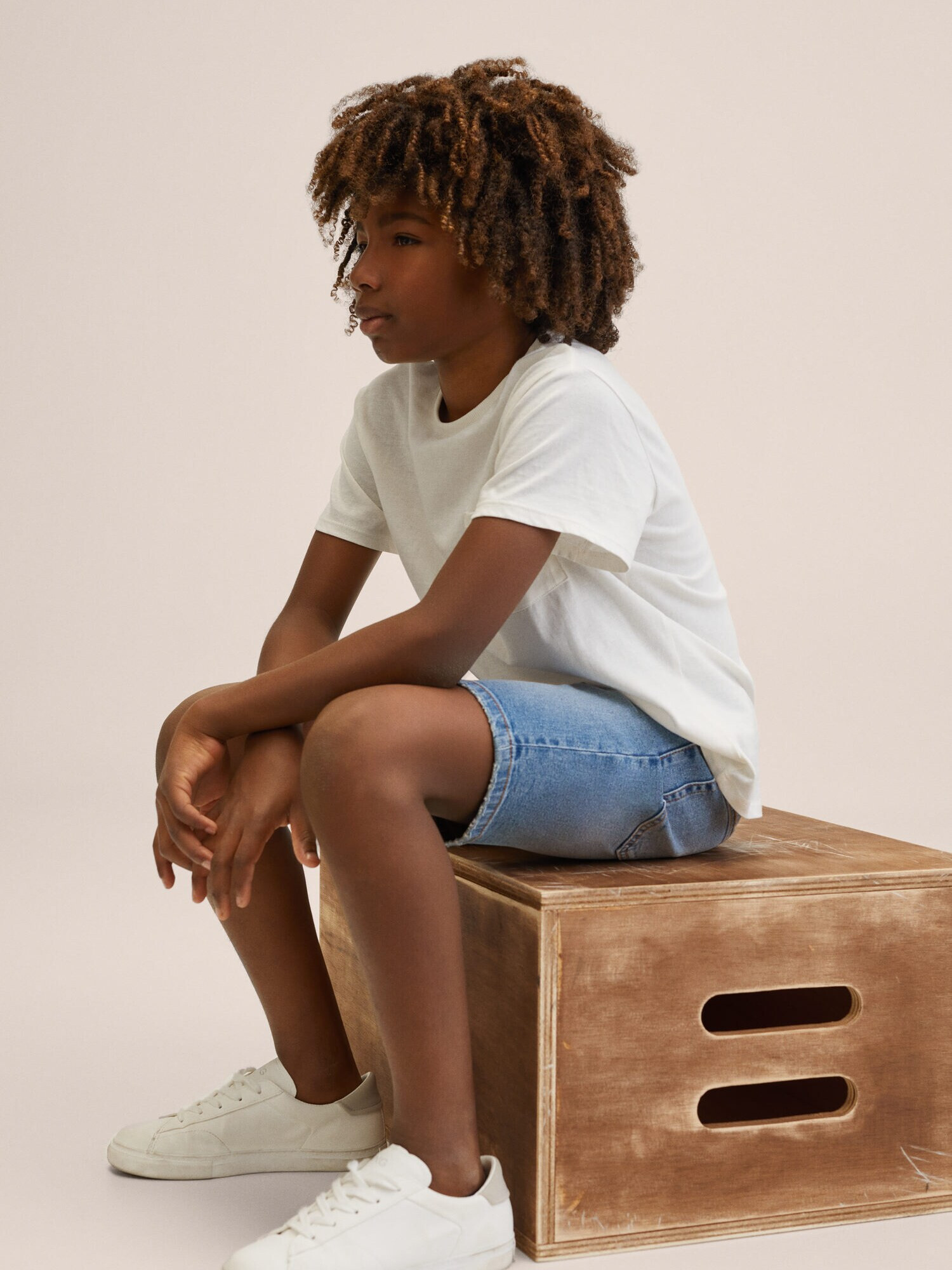 MANGO KIDS Jeans 'John' albastru denim - Pled.ro