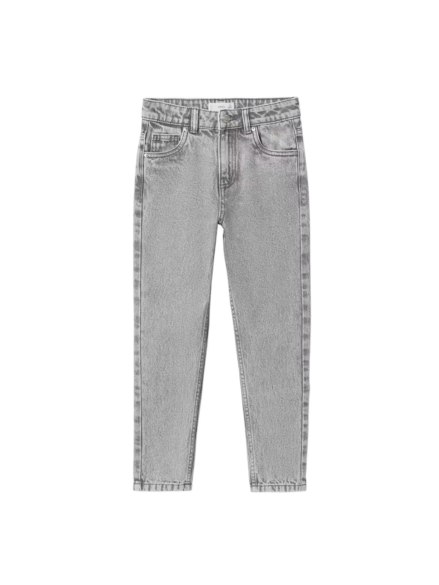 MANGO KIDS Jeans 'Mommy' gri denim - Pled.ro