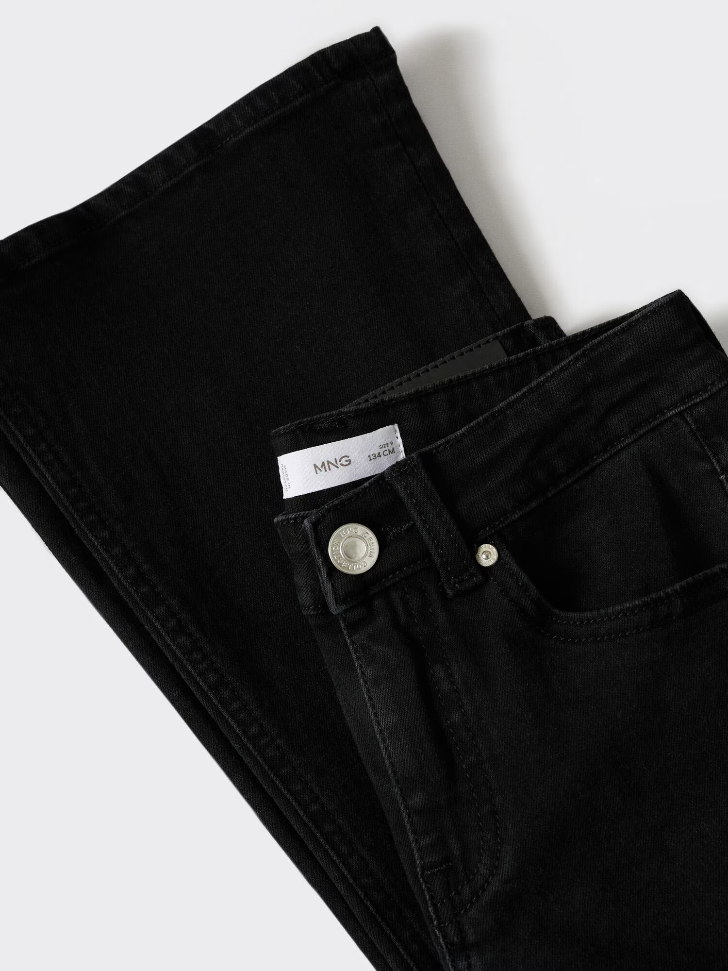 MANGO KIDS Jeans negru - Pled.ro