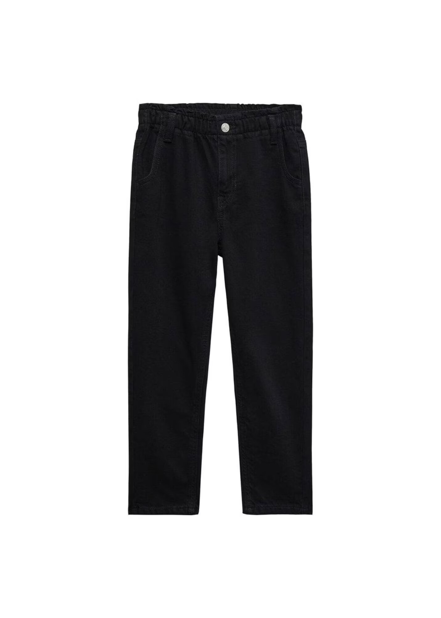 MANGO KIDS Jeans negru denim - Pled.ro