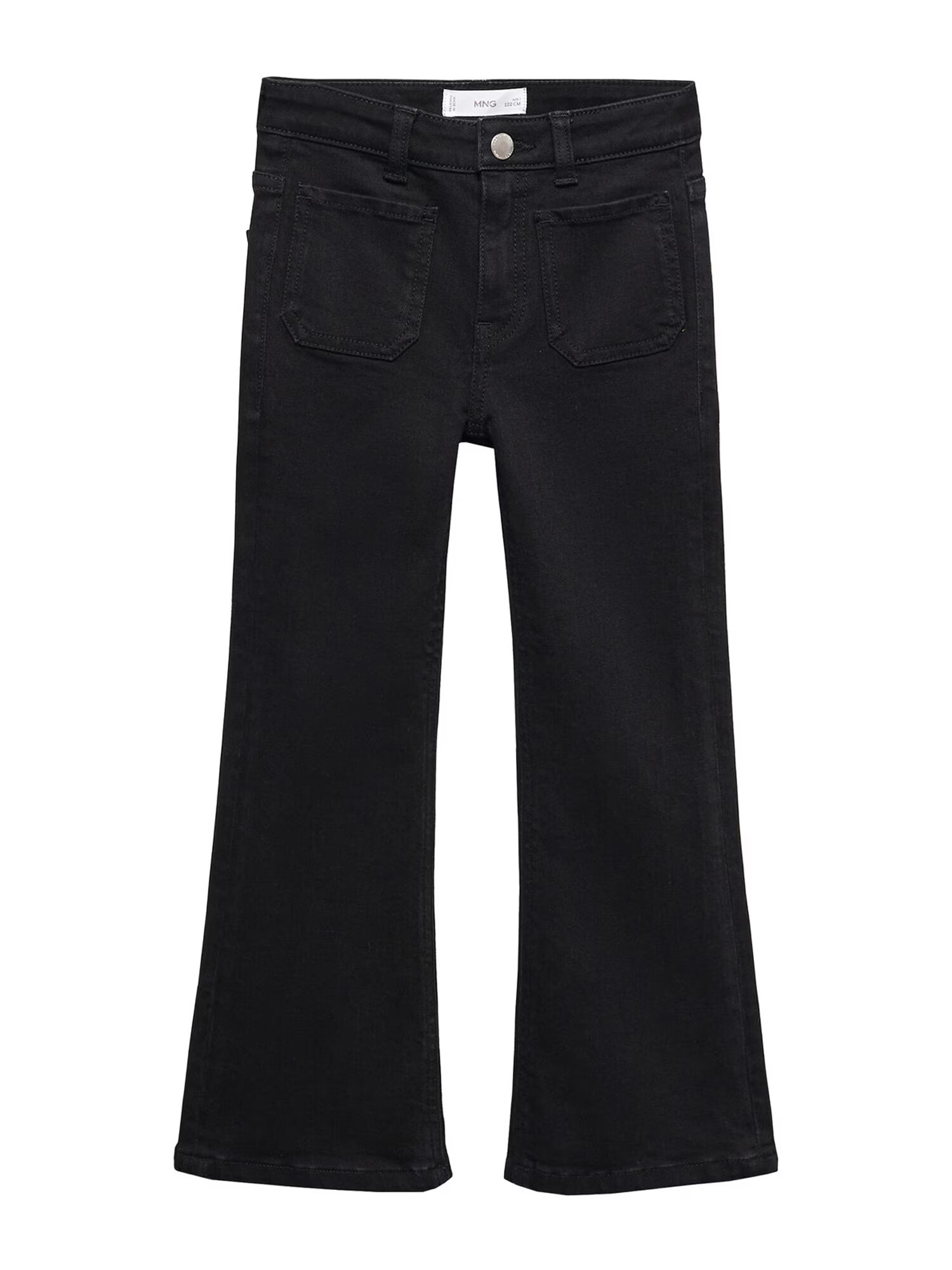 MANGO KIDS Jeans negru denim - Pled.ro