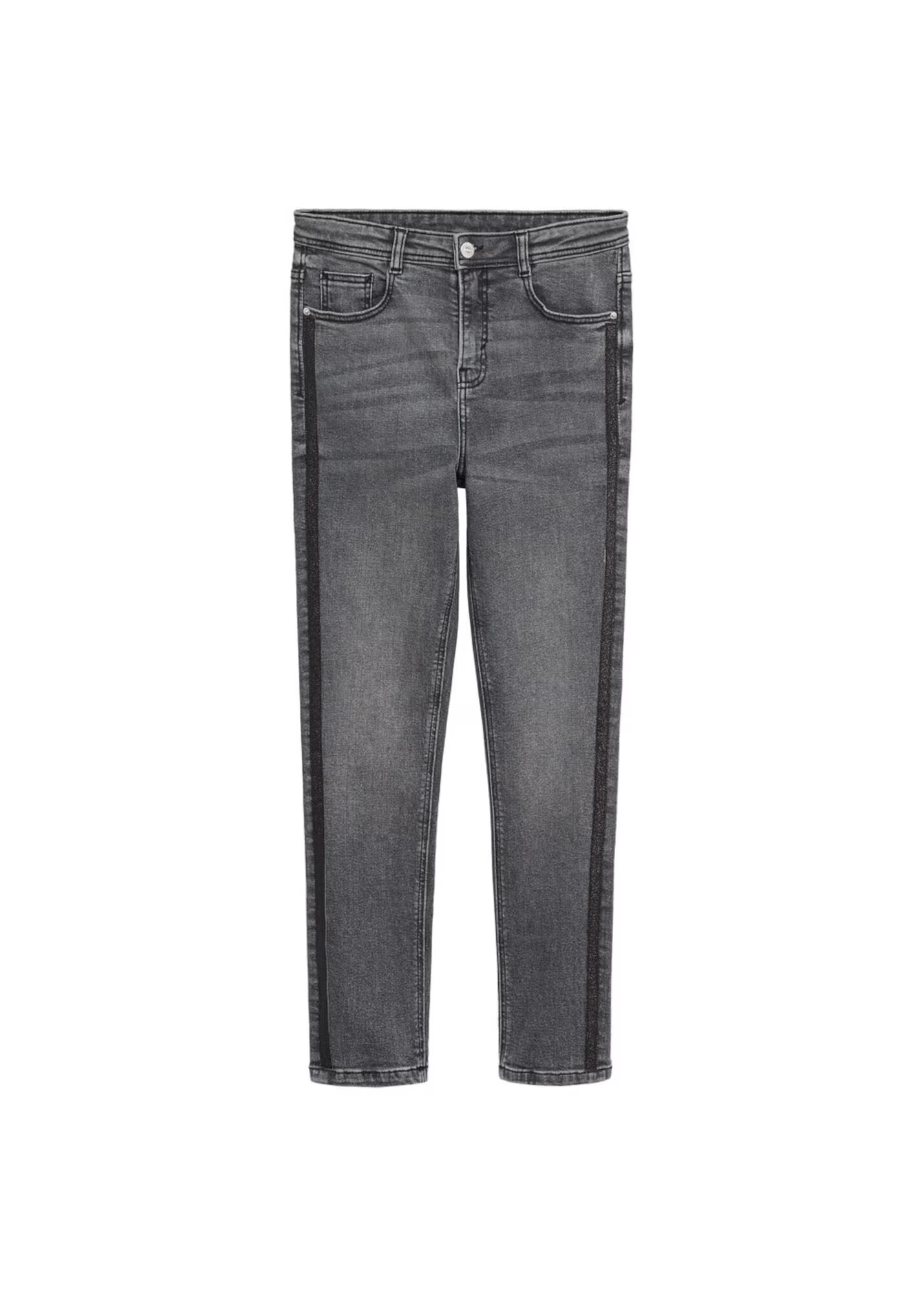 MANGO KIDS Jeans 'Purple' gri denim / negru - Pled.ro