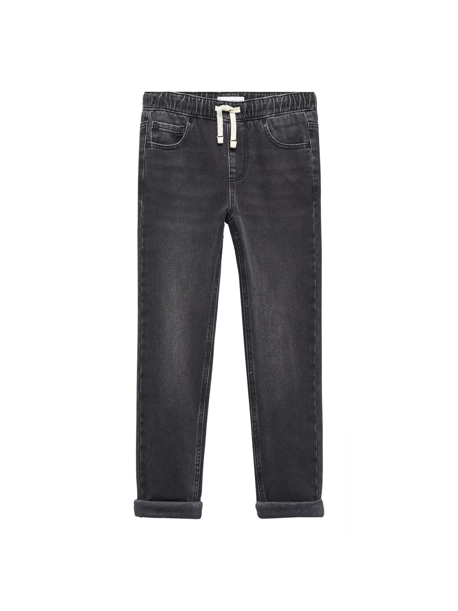 MANGO KIDS Jeans 'SANTI' negru denim - Pled.ro