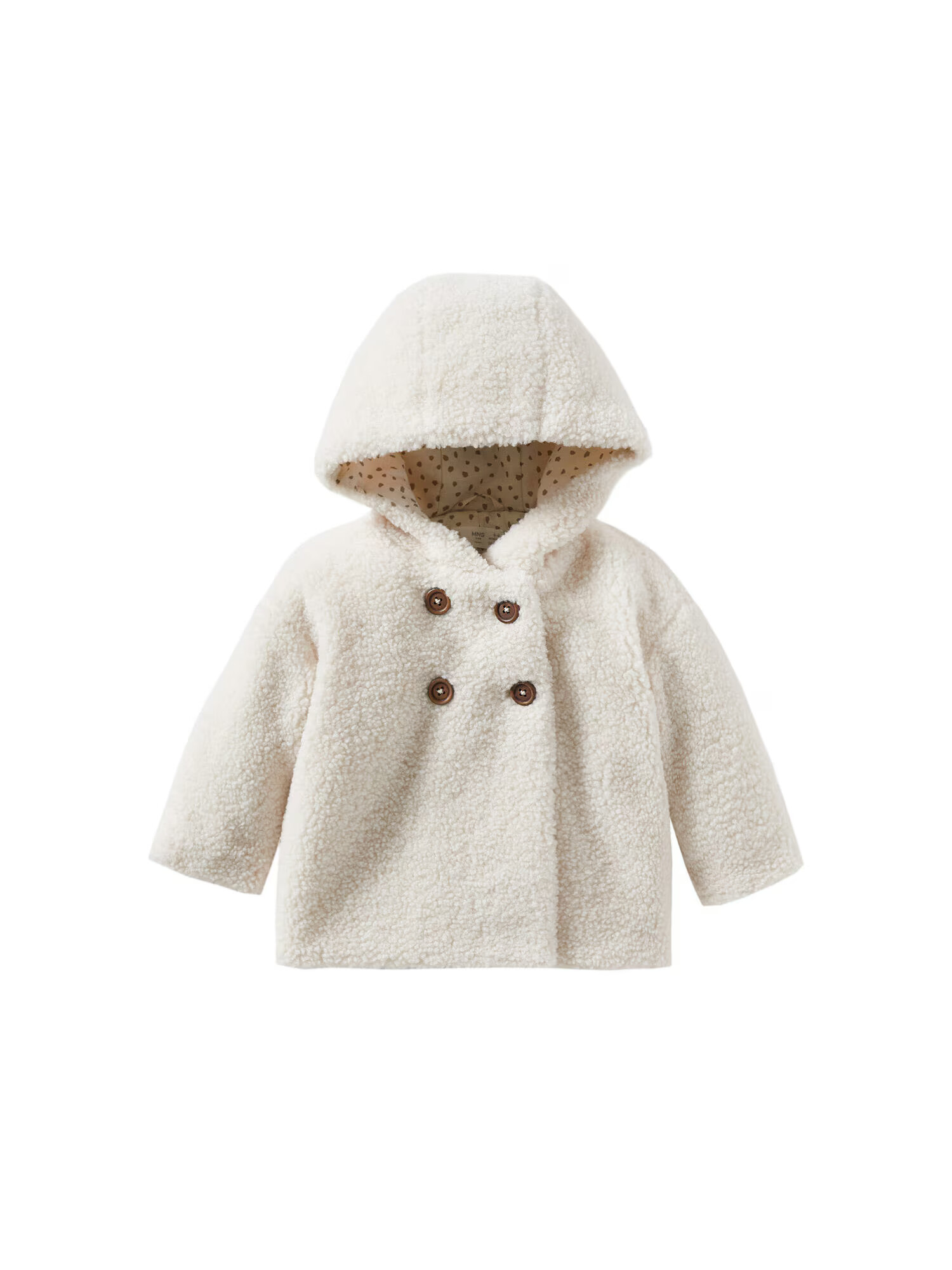 MANGO KIDS Palton bej deschis - Pled.ro