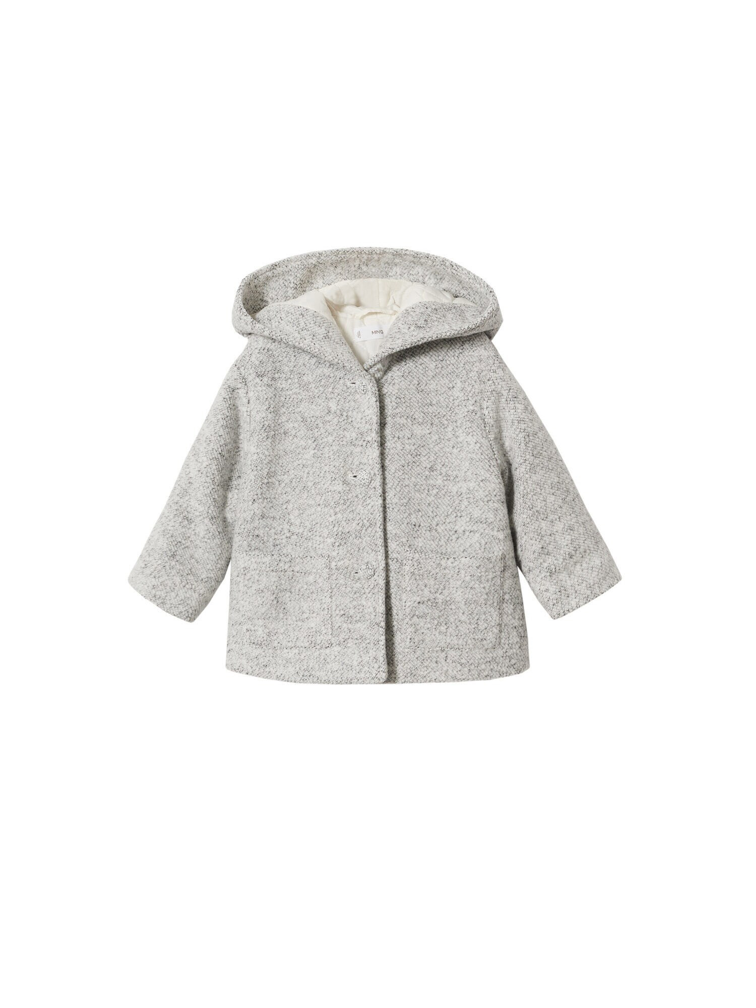 MANGO KIDS Palton 'Neve' gri deschis - Pled.ro