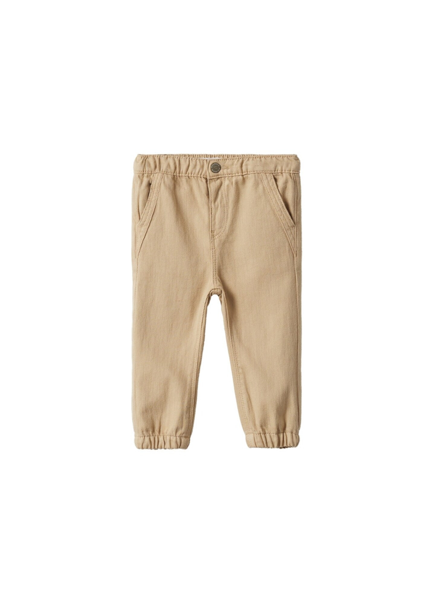 MANGO KIDS Pantaloni 'Delos' bej deschis - Pled.ro