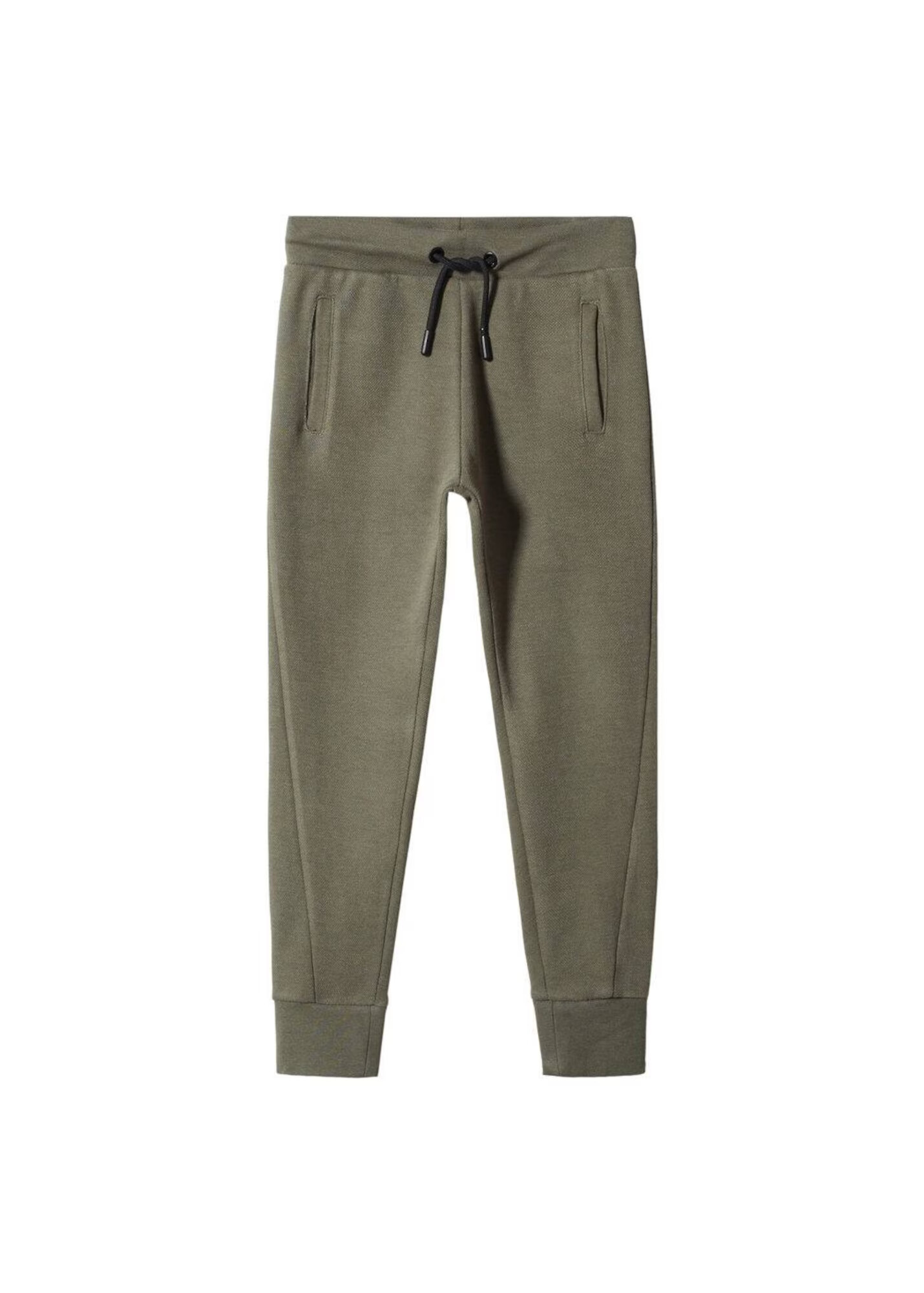 MANGO KIDS Pantaloni 'Goliat' kaki / negru - Pled.ro