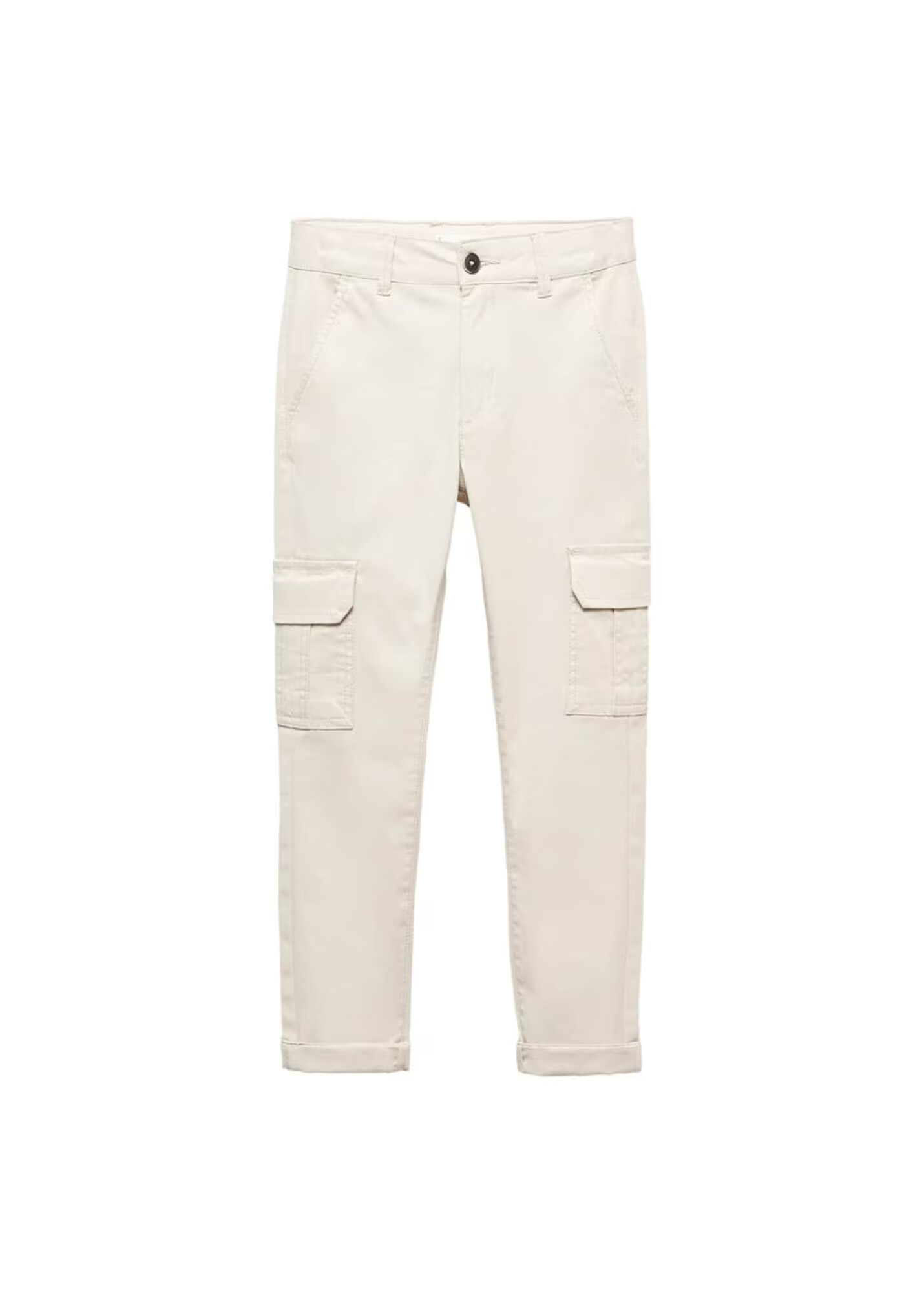 MANGO KIDS Pantaloni gri deschis - Pled.ro