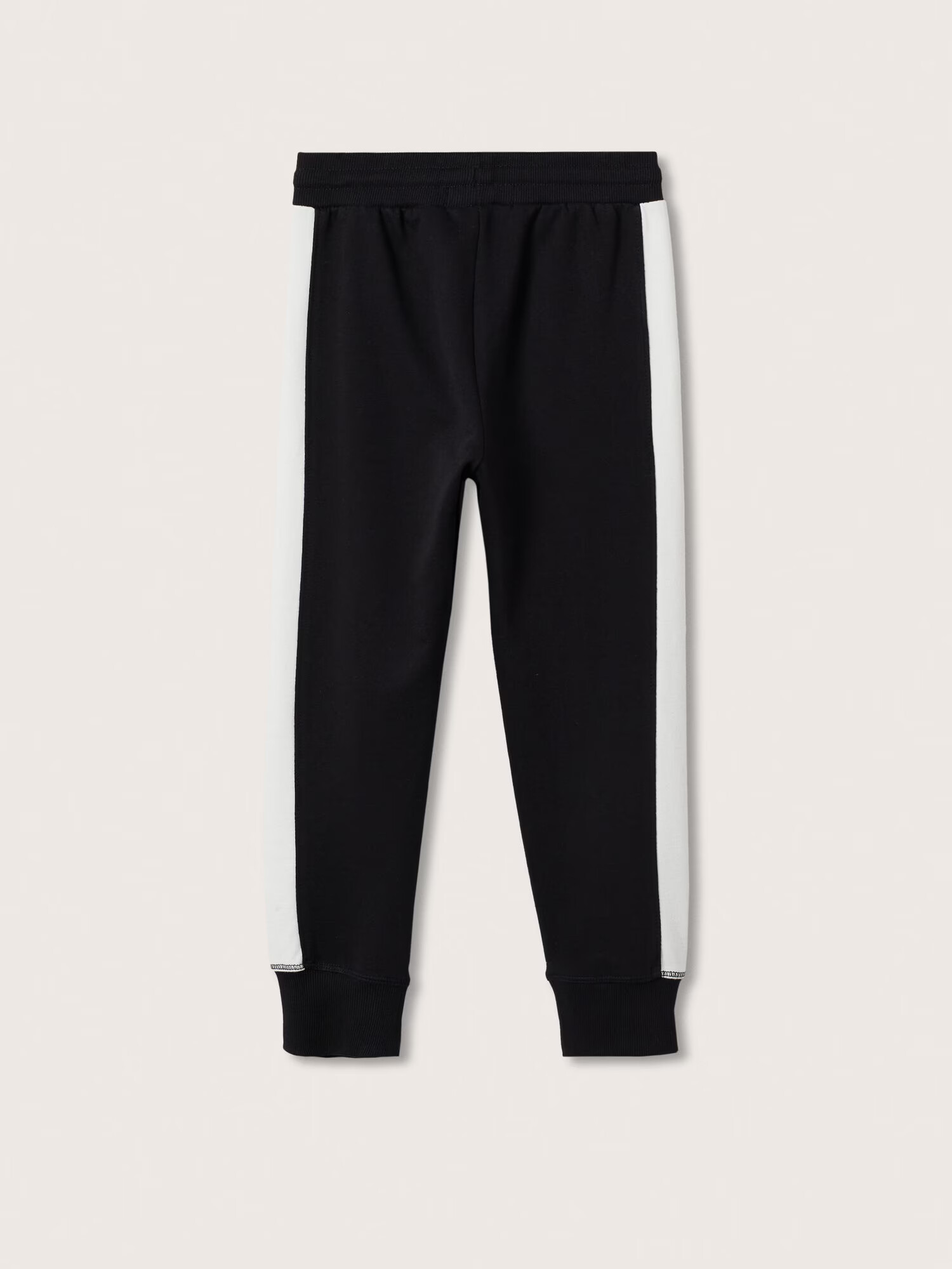 MANGO KIDS Pantaloni 'Jane' negru / alb - Pled.ro