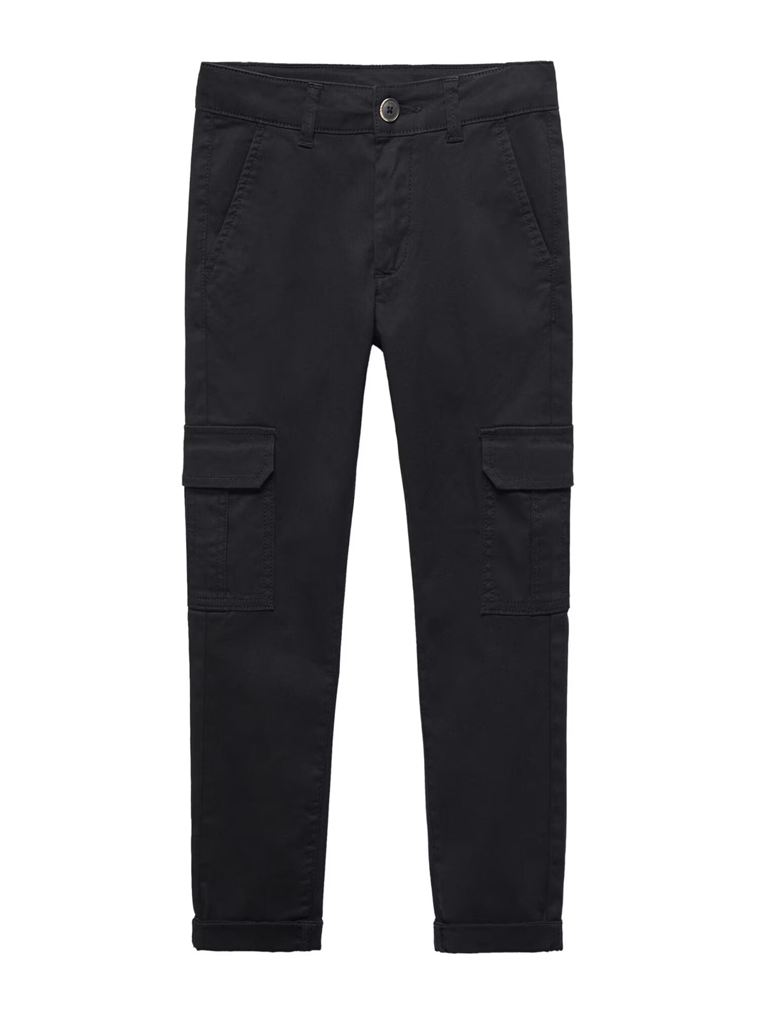 MANGO KIDS Pantaloni negru - Pled.ro