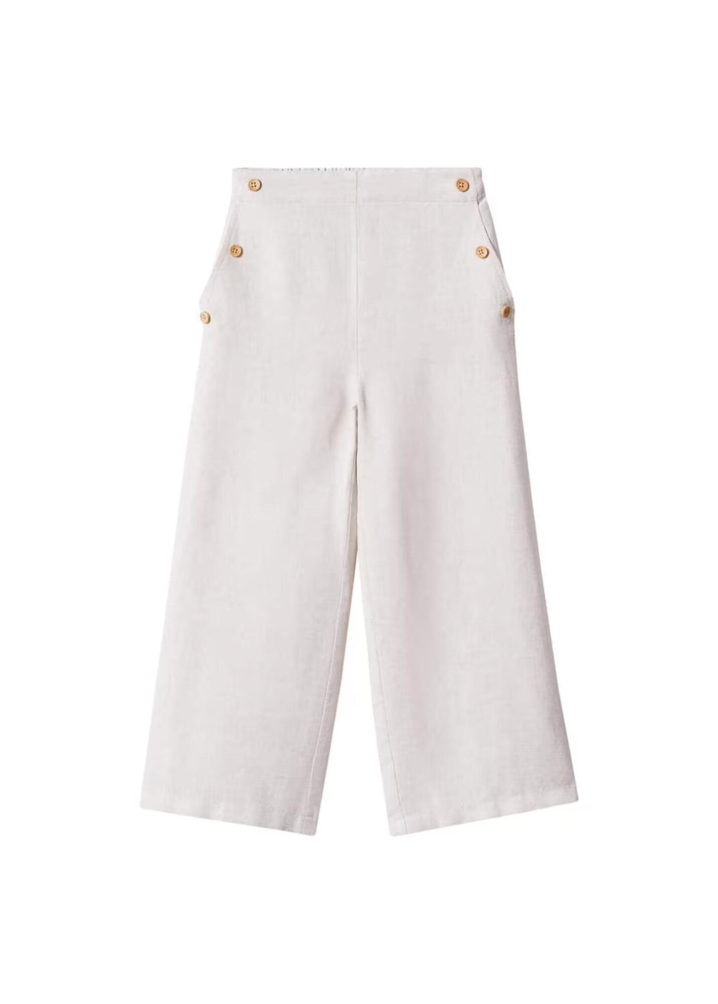 MANGO KIDS Pantaloni 'Nilo' fildeş - Pled.ro