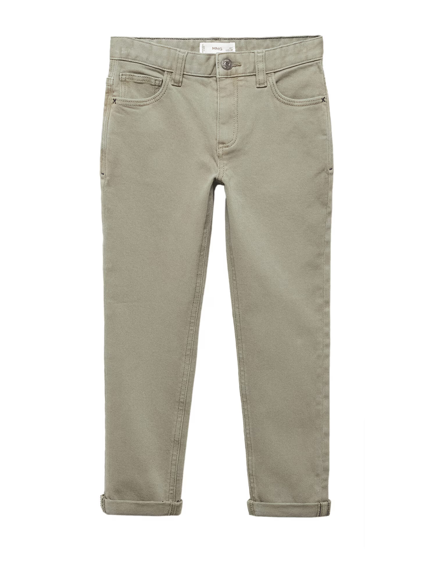 MANGO KIDS Pantaloni 'PERU5' kaki - Pled.ro