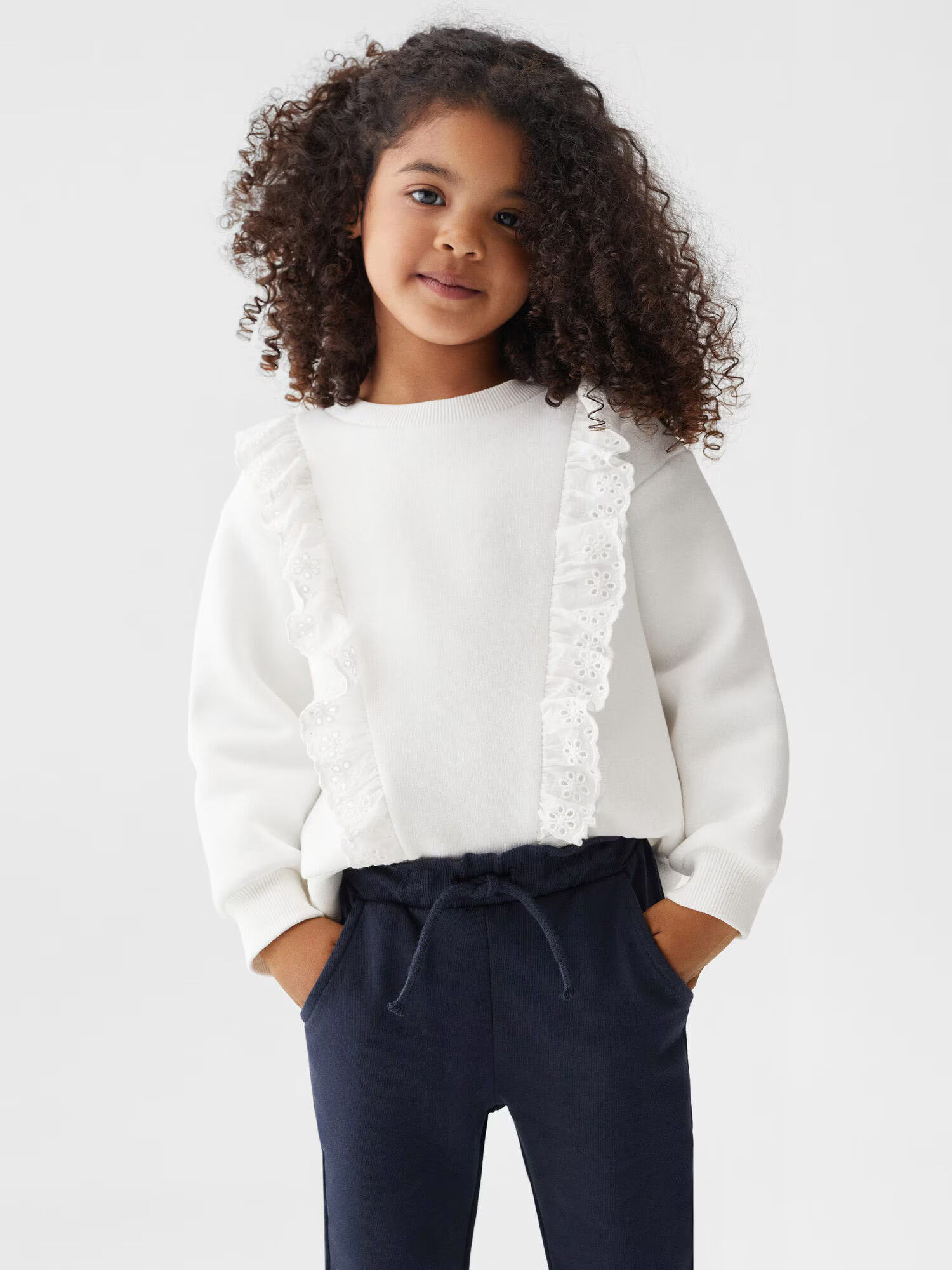 MANGO KIDS Pantaloni 'VIENAB' bleumarin - Pled.ro