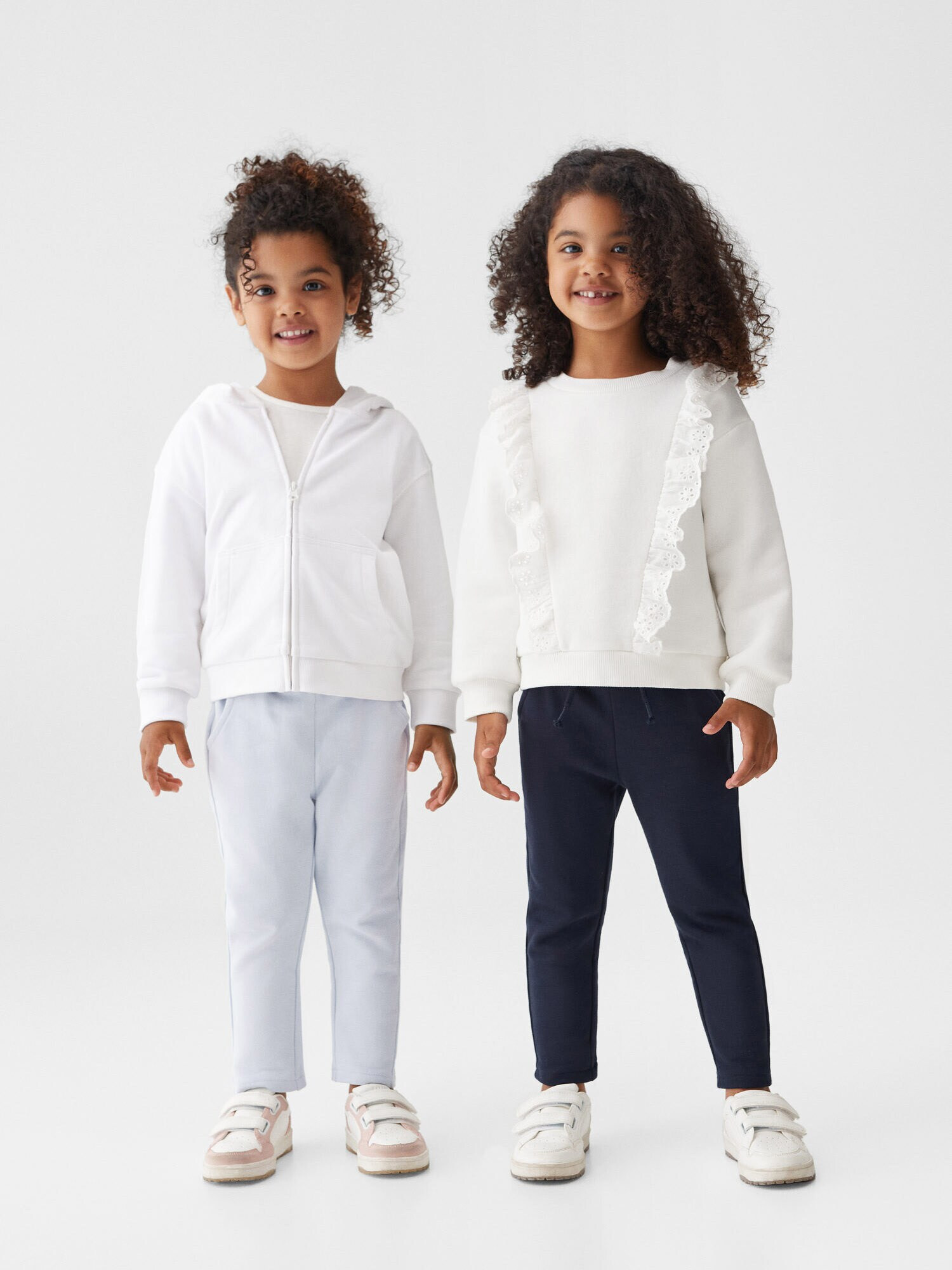 MANGO KIDS Pantaloni 'VIENAB' bleumarin - Pled.ro