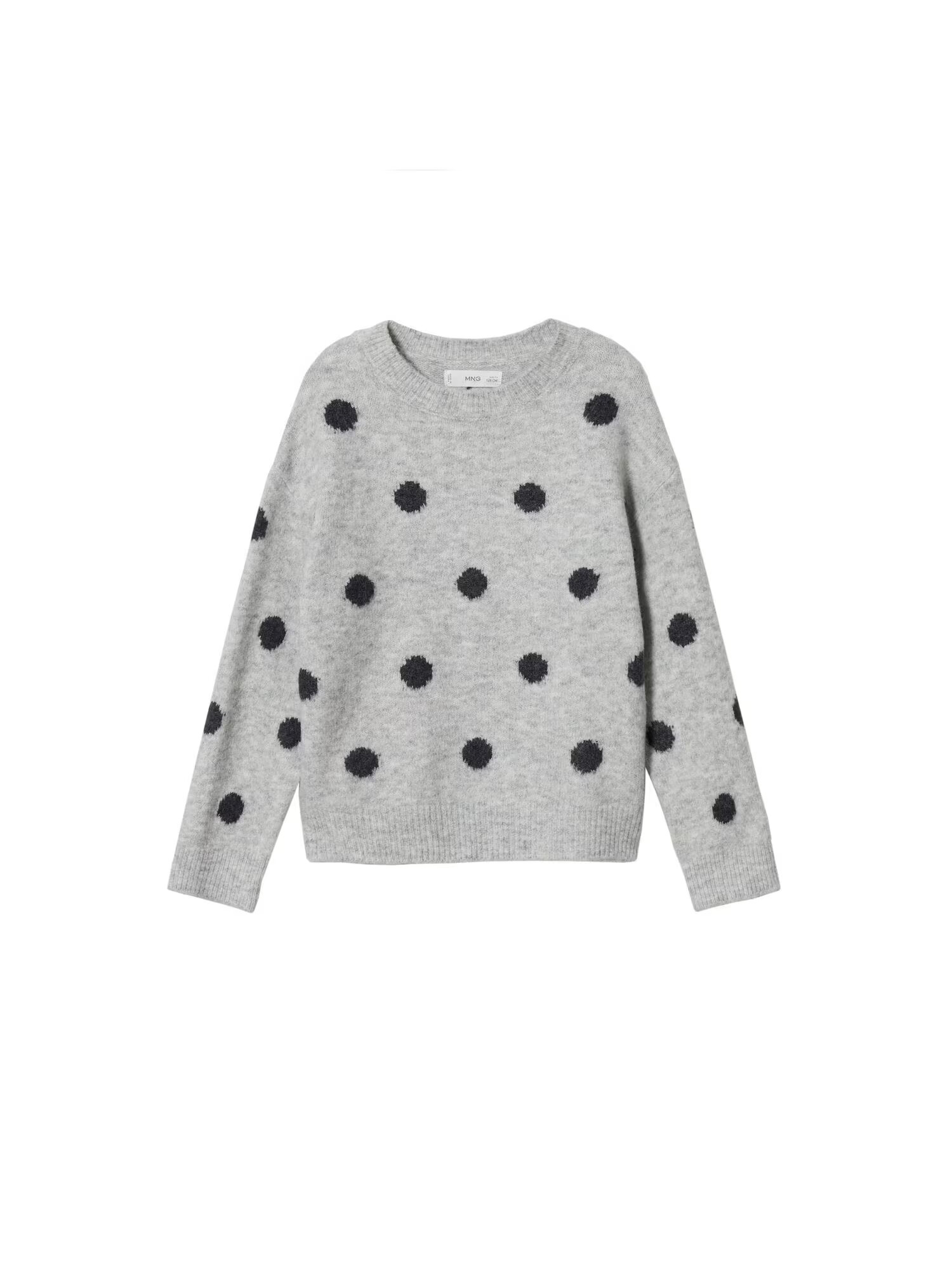 MANGO KIDS Pulover 'Kim' gri amestecat / negru - Pled.ro