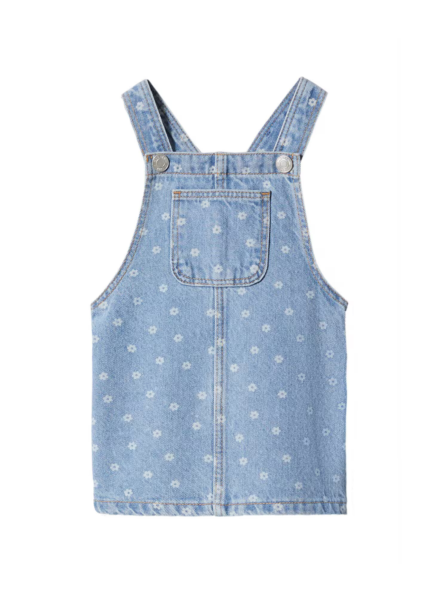 MANGO KIDS Rochie albastru denim / alb murdar - Pled.ro