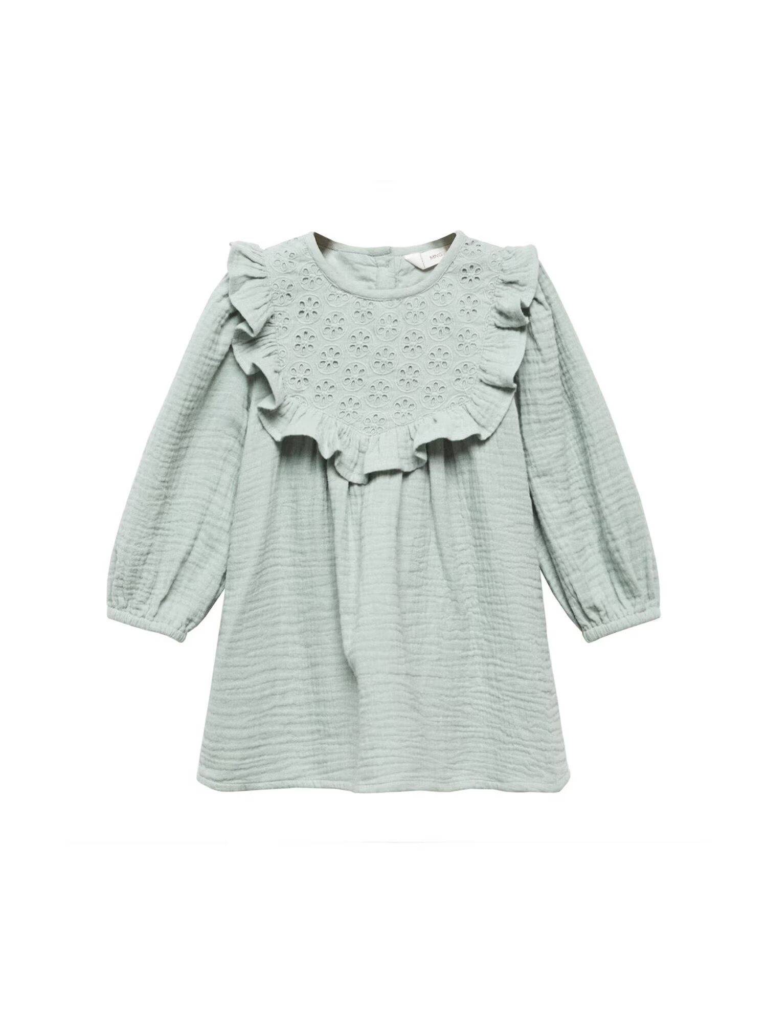 MANGO KIDS Rochie 'BETH' verde pastel - Pled.ro