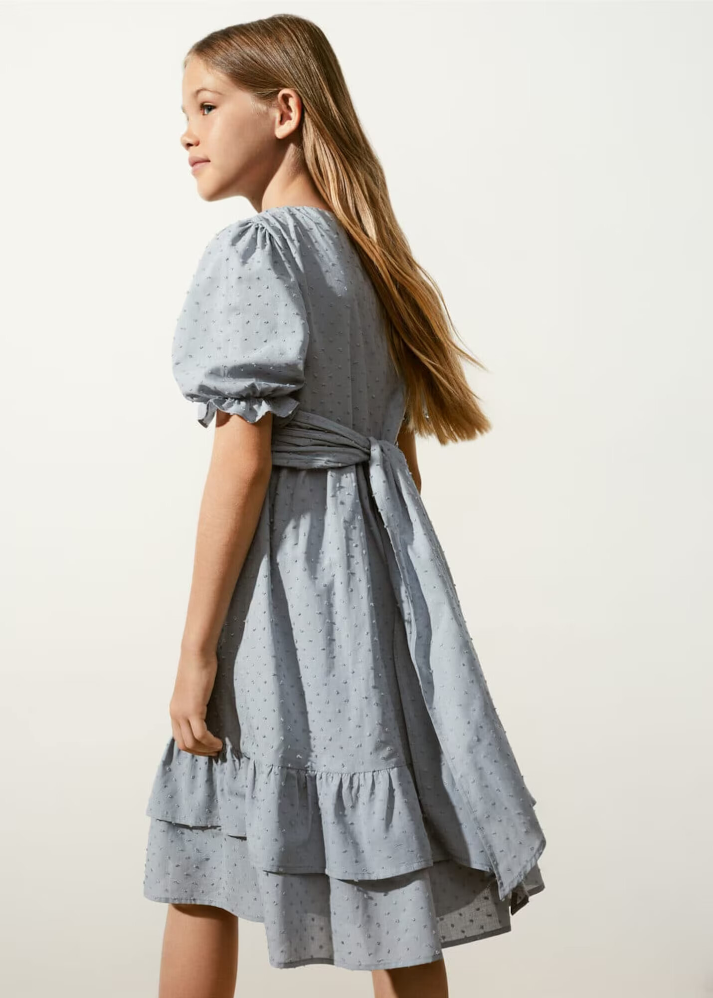 MANGO KIDS Rochie 'Daniela' albastru fumuriu - Pled.ro