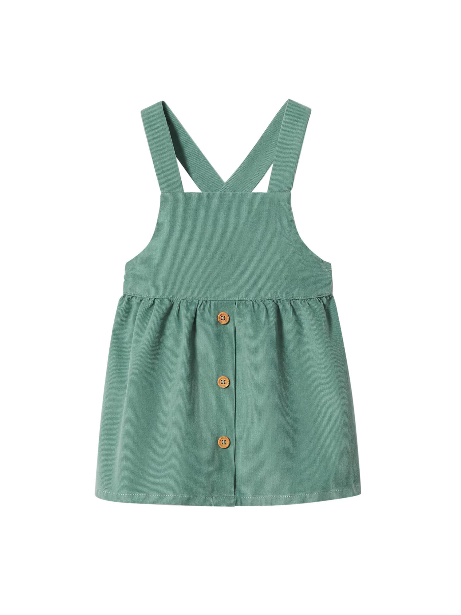 MANGO KIDS Rochie 'Fuji' verde jad - Pled.ro