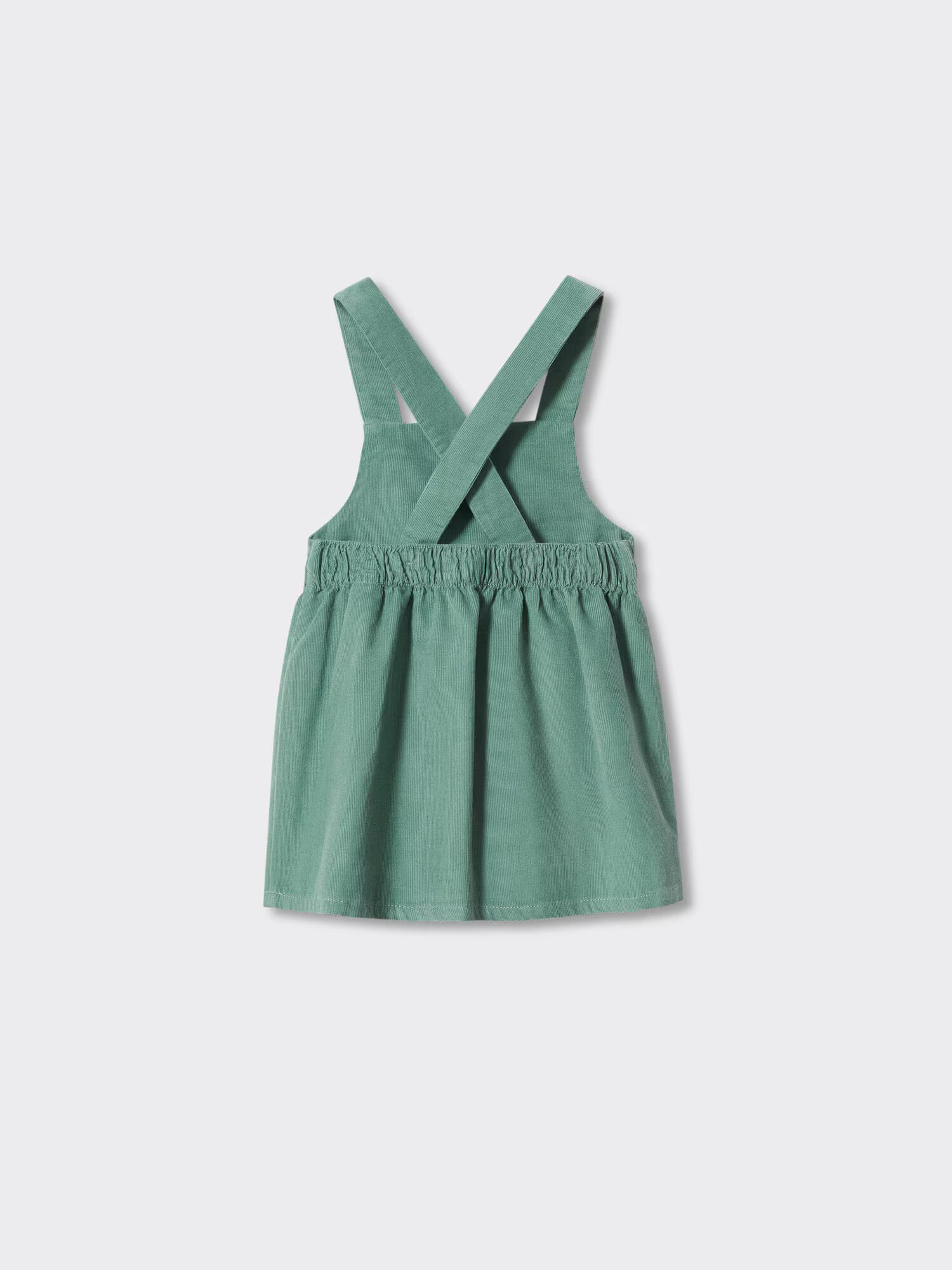 MANGO KIDS Rochie 'Fuji' verde jad - Pled.ro