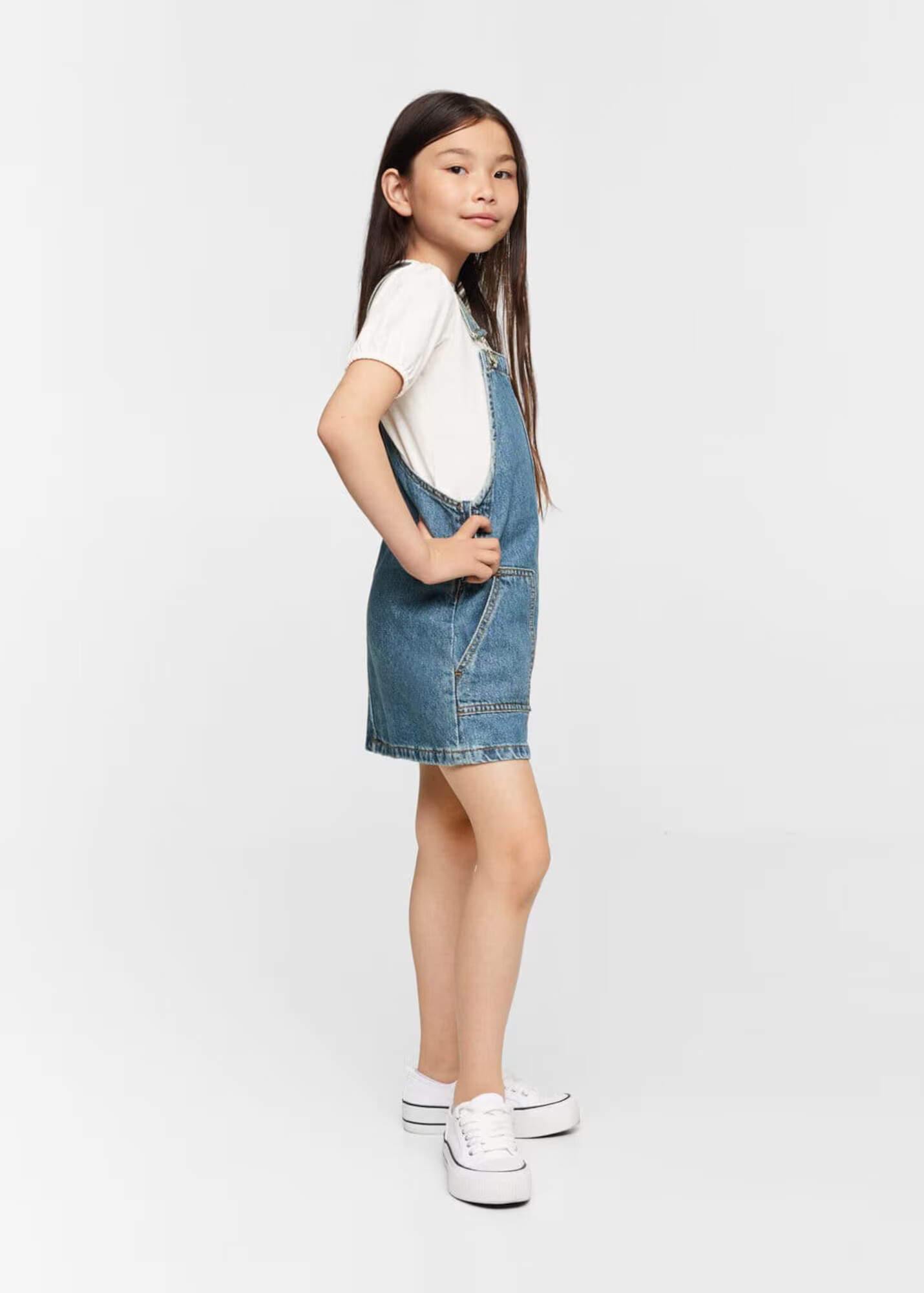 MANGO KIDS Rochie 'Paula' albastru denim - Pled.ro