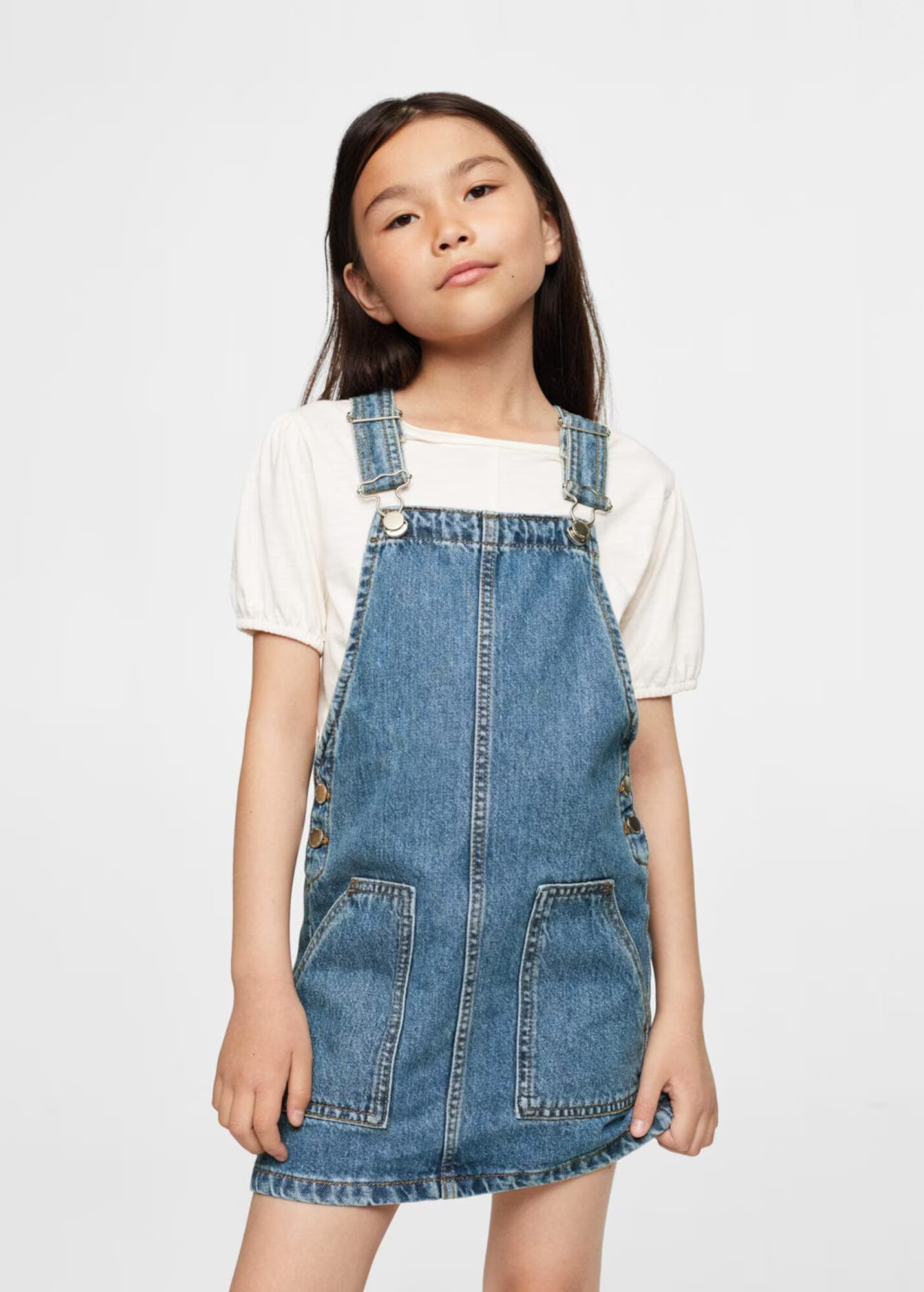 MANGO KIDS Rochie 'Paula' albastru denim - Pled.ro