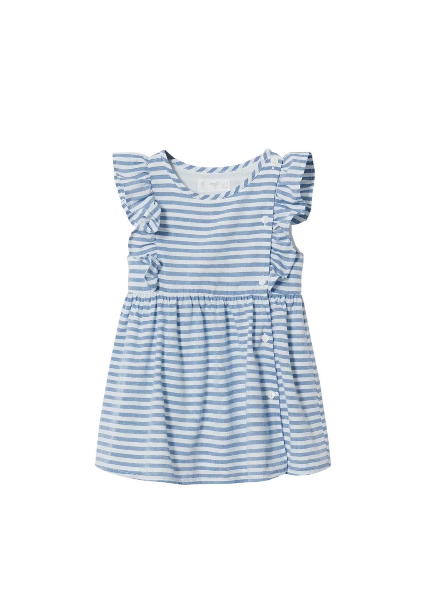 MANGO KIDS Rochie 'Valeria' albastru / alb - Pled.ro