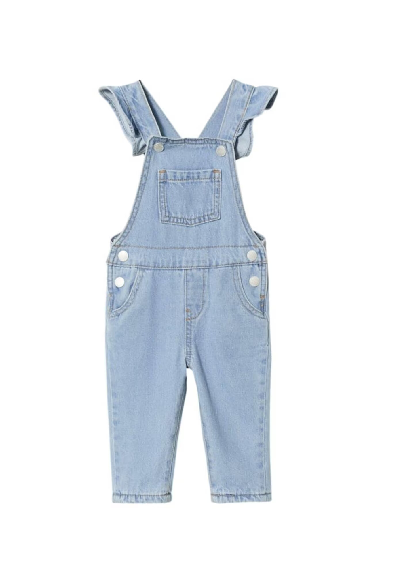 MANGO KIDS Salopetă albastru denim - Pled.ro