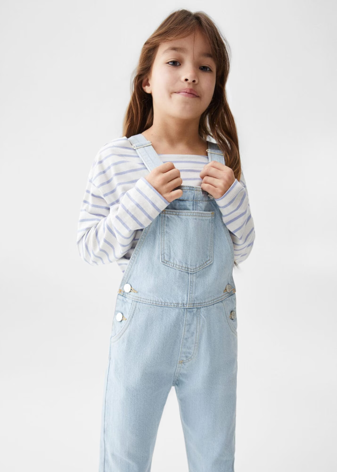 MANGO KIDS Salopetă 'Amara' albastru denim - Pled.ro