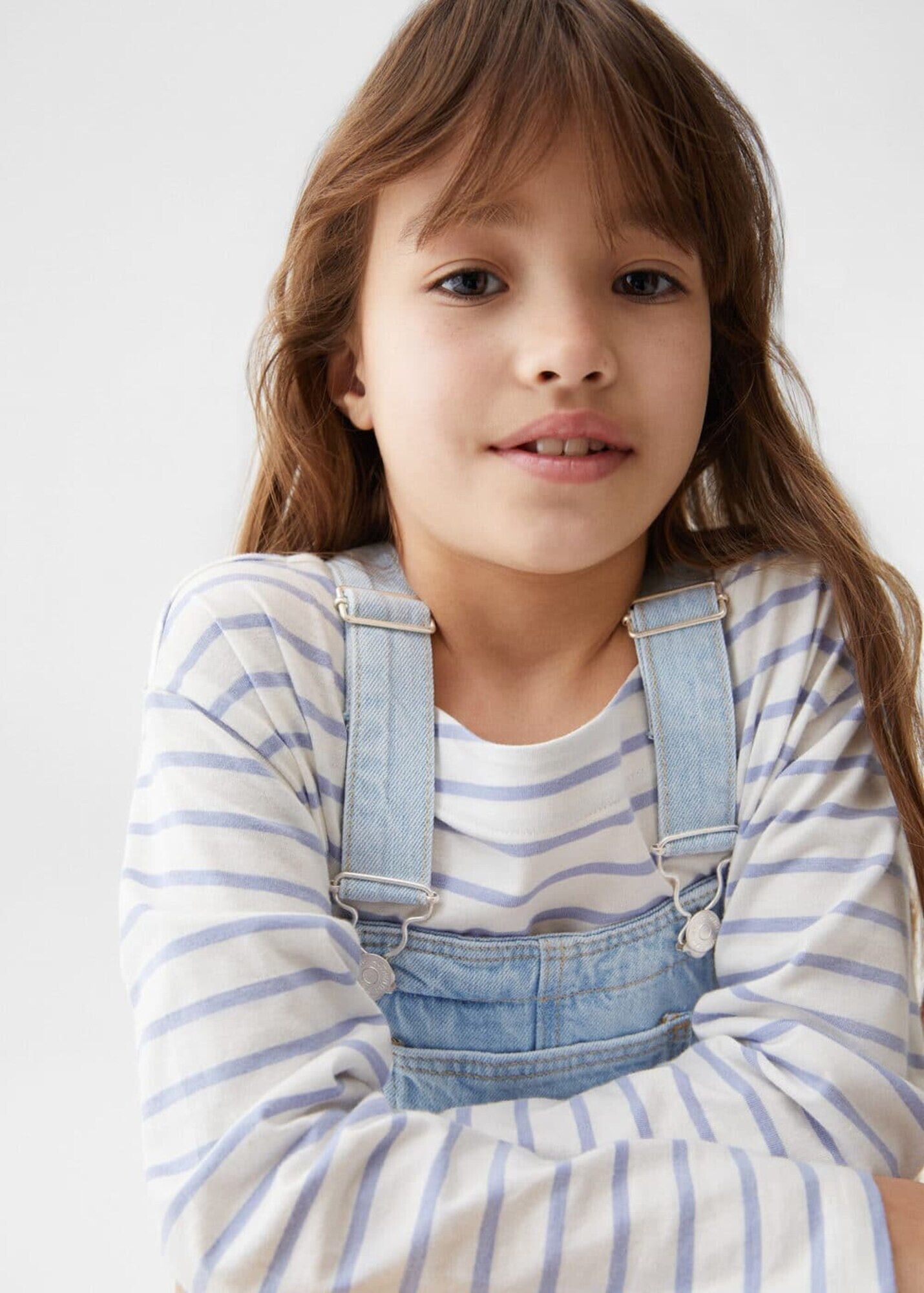 MANGO KIDS Salopetă 'Amara' albastru denim - Pled.ro